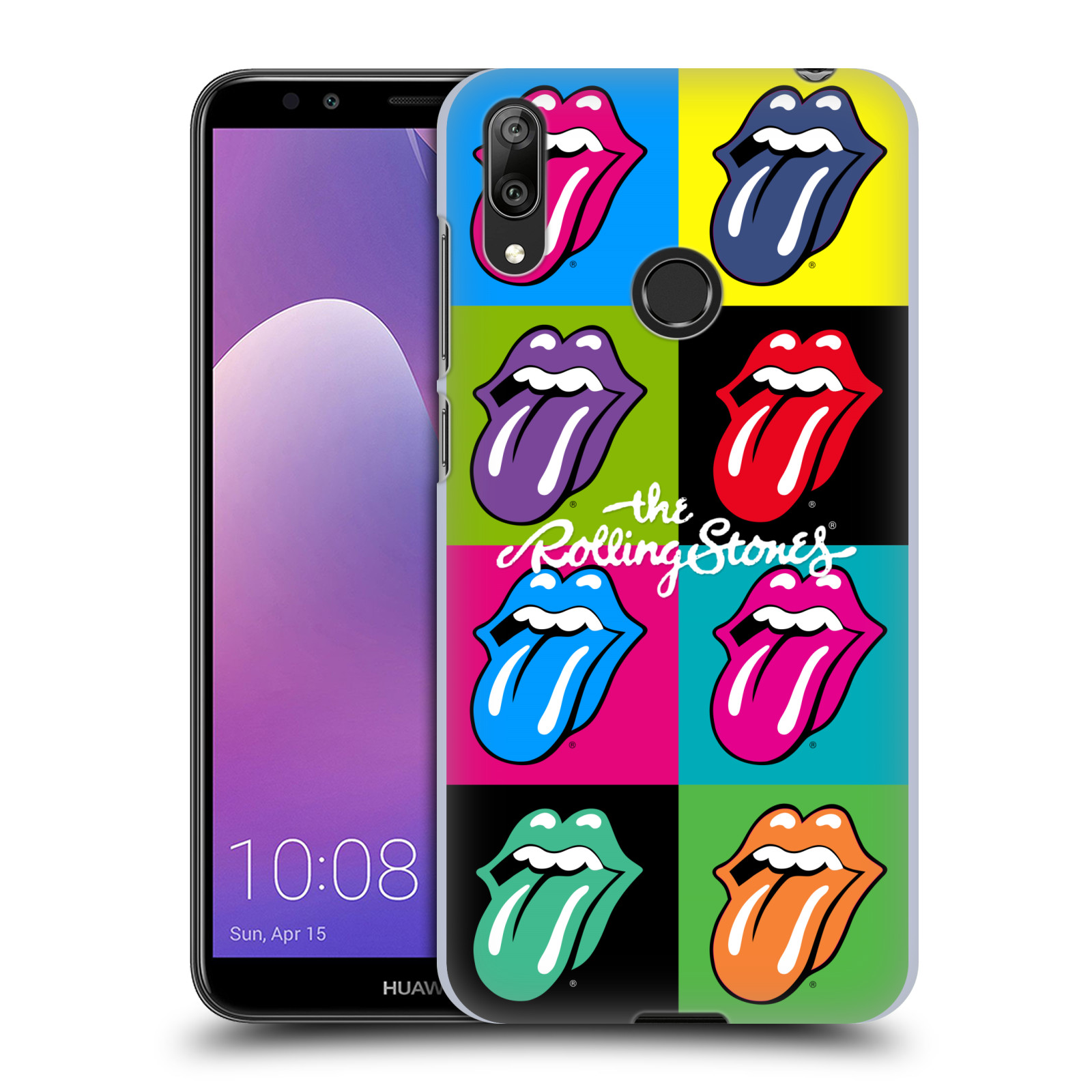 Plastové pouzdro na mobil Huawei Y7 (2019) - Head Case - The Rolling Stones - Pop Art Vyplazené Jazyky