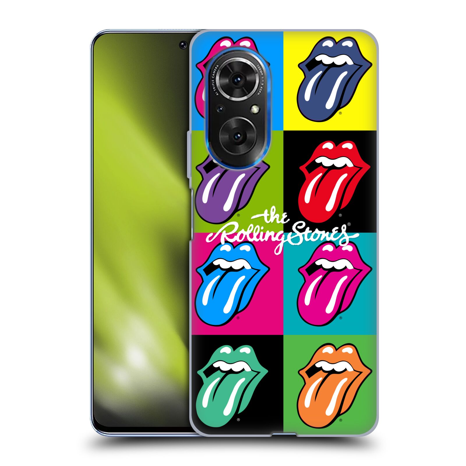 Silikonové pouzdro na mobil Huawei Nova 9 SE - Head Case - The Rolling Stones - Pop Art Vyplazené Jazyky
