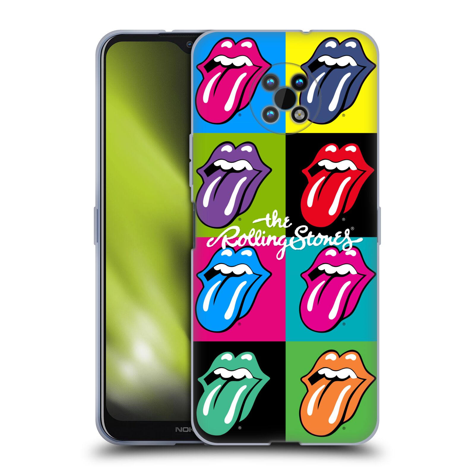 Silikonové pouzdro na mobil Nokia G50 5G - Head Case - The Rolling Stones - Pop Art Vyplazené Jazyky