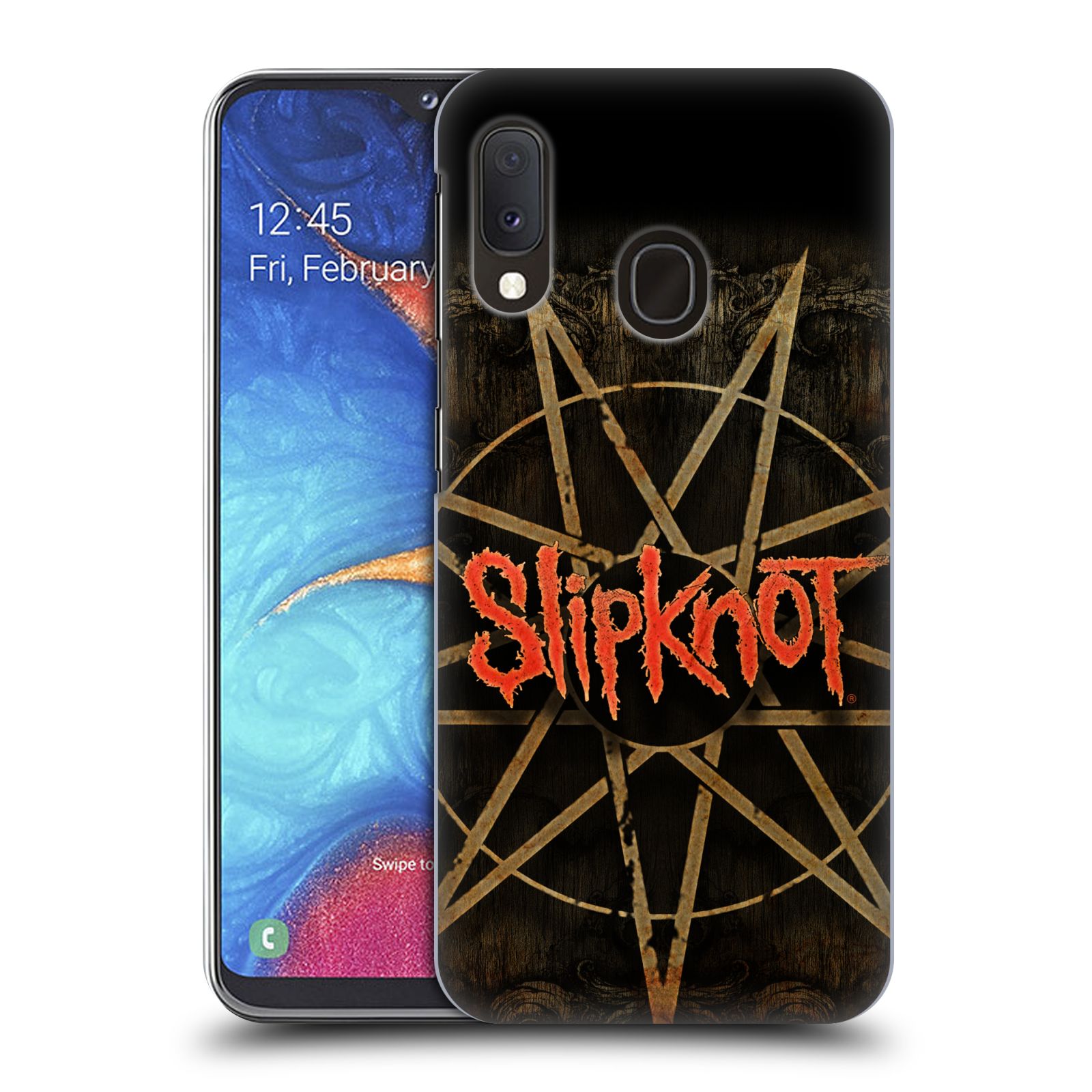 Plastové pouzdro na mobil Samsung Galaxy A20e - Head Case - Slipknot - Znak