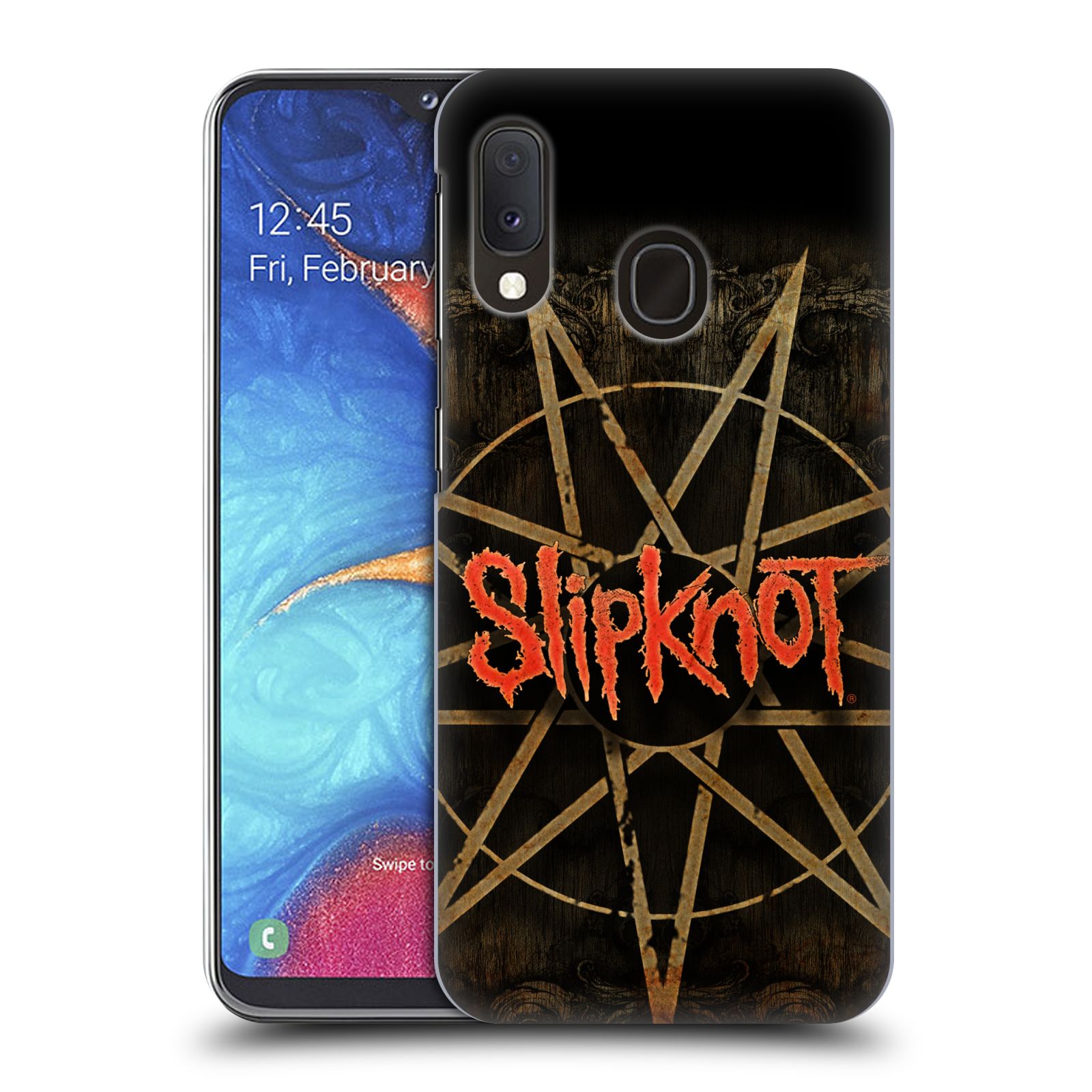 Plastové pouzdro na mobil Samsung Galaxy A20e - Head Case - Slipknot - Znak (Plastový kryt, pouzdro, obal na mobilní telefon Samsung Galaxy A20e A202F Dual SIM s motivem Slipknot - Znak)