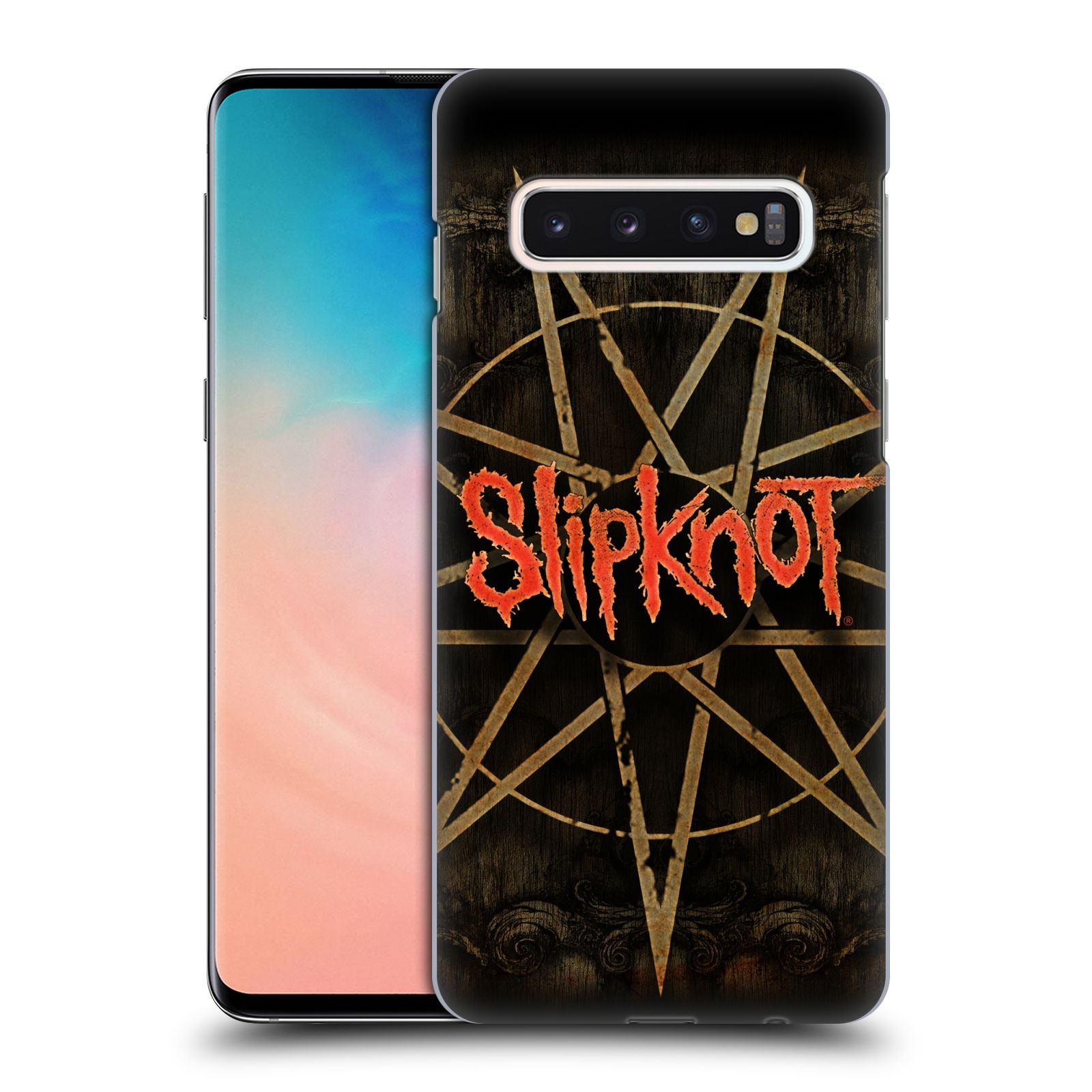 Plastové pouzdro na mobil Samsung Galaxy S10 - Head Case - Slipknot - Znak