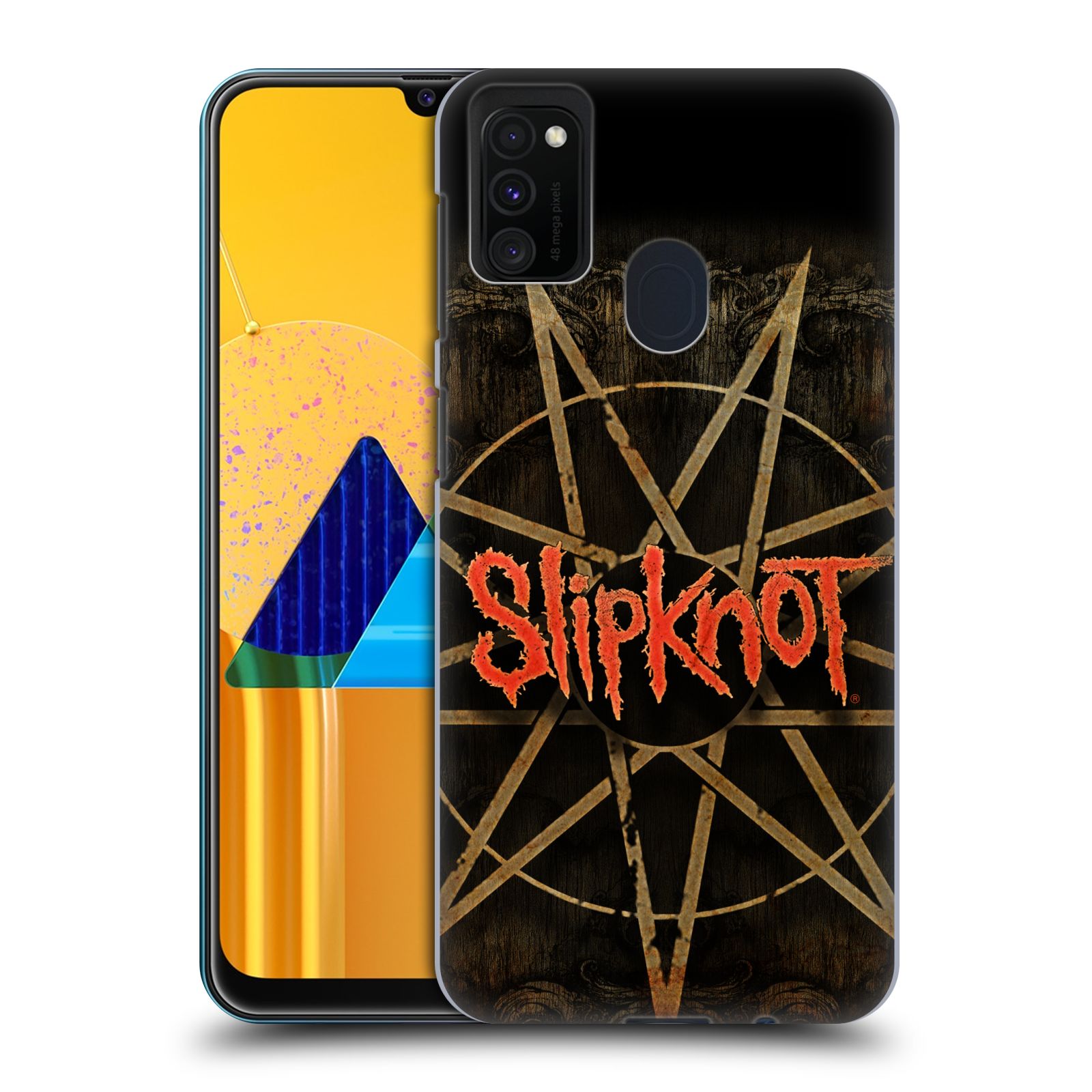 Plastové pouzdro na mobil Samsung Galaxy M21 - Head Case - Slipknot - Znak