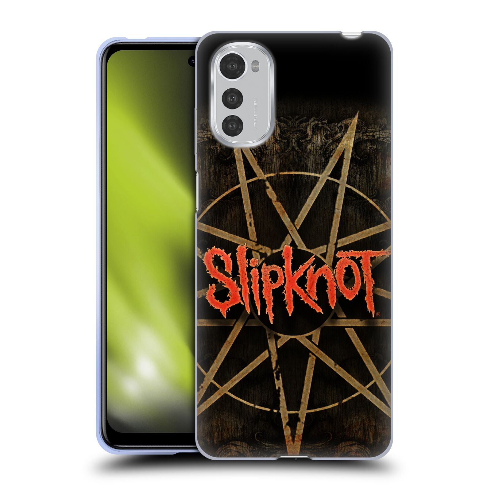 Silikonové pouzdro na mobil Motorola Moto E32 / E32s - Head Case - Slipknot - Znak