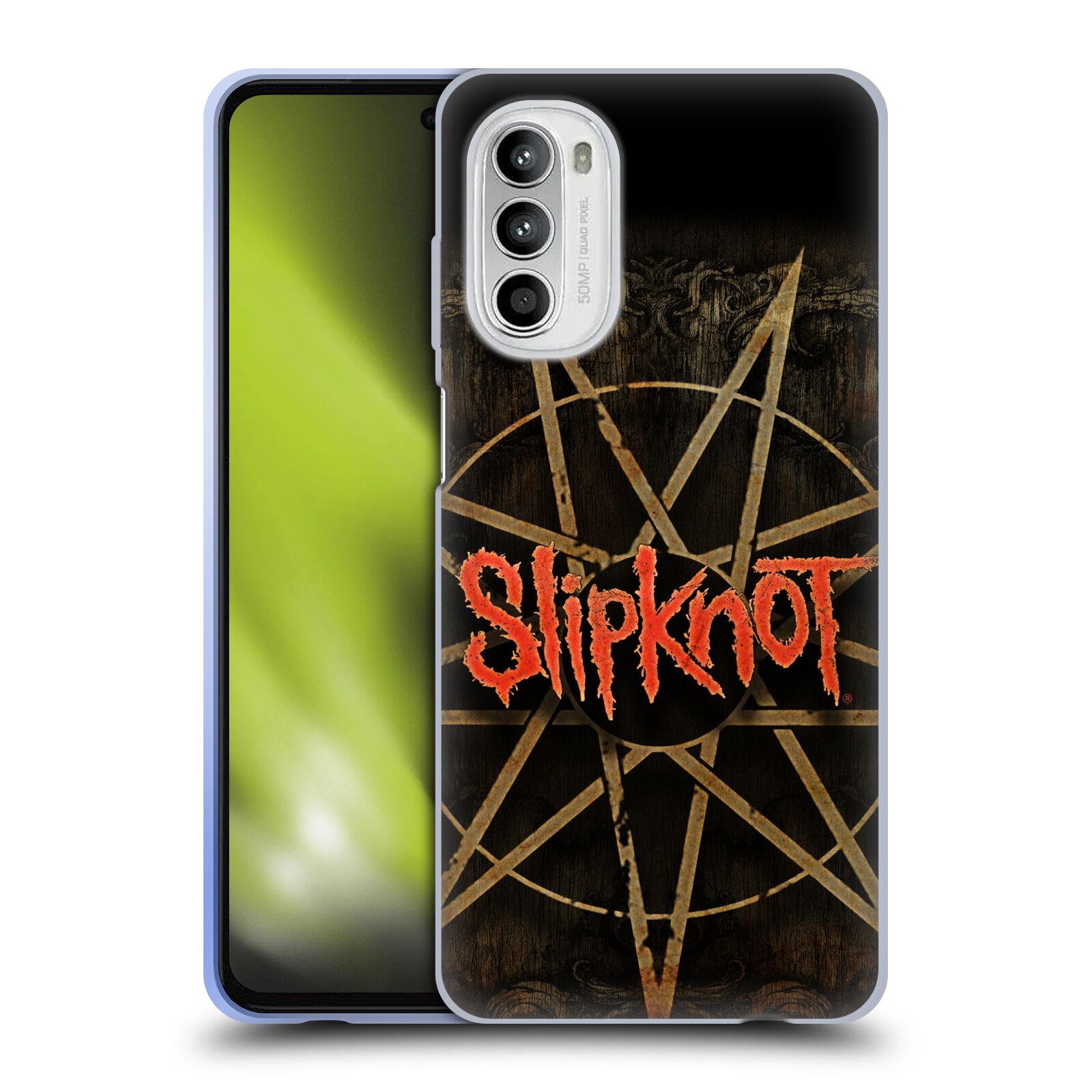 Silikonové pouzdro na mobil Motorola Moto G52 - Head Case - Slipknot - Znak