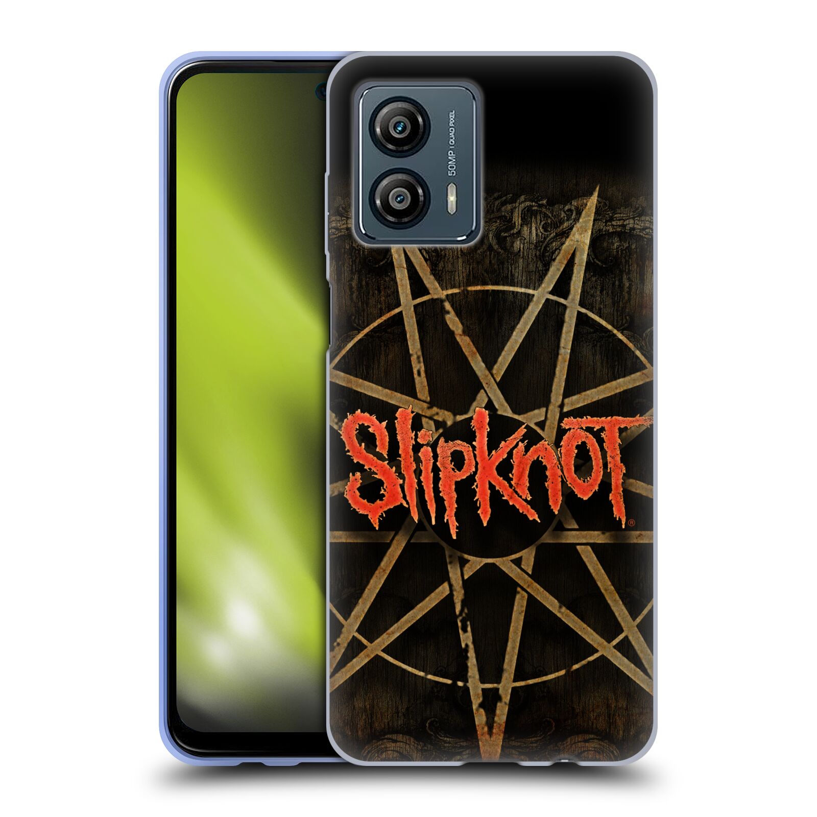 Silikonové pouzdro na mobil Motorola Moto G53 5G - Head Case - Slipknot - Znak (Silikonový kryt, obal, pouzdro na mobilní telefon Motorola Moto G53 5G s motivem Slipknot - Znak)