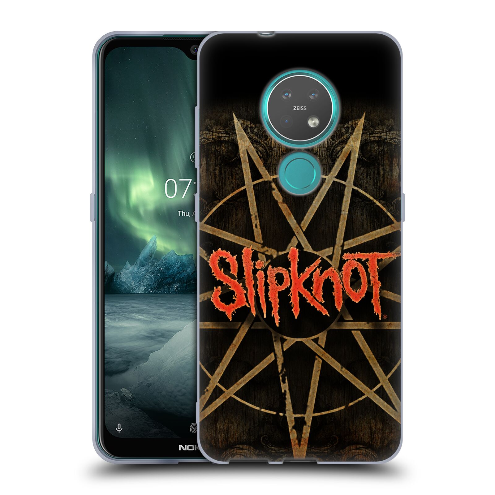 Silikonové pouzdro na mobil Nokia 7.2 - Head Case - Slipknot - Znak