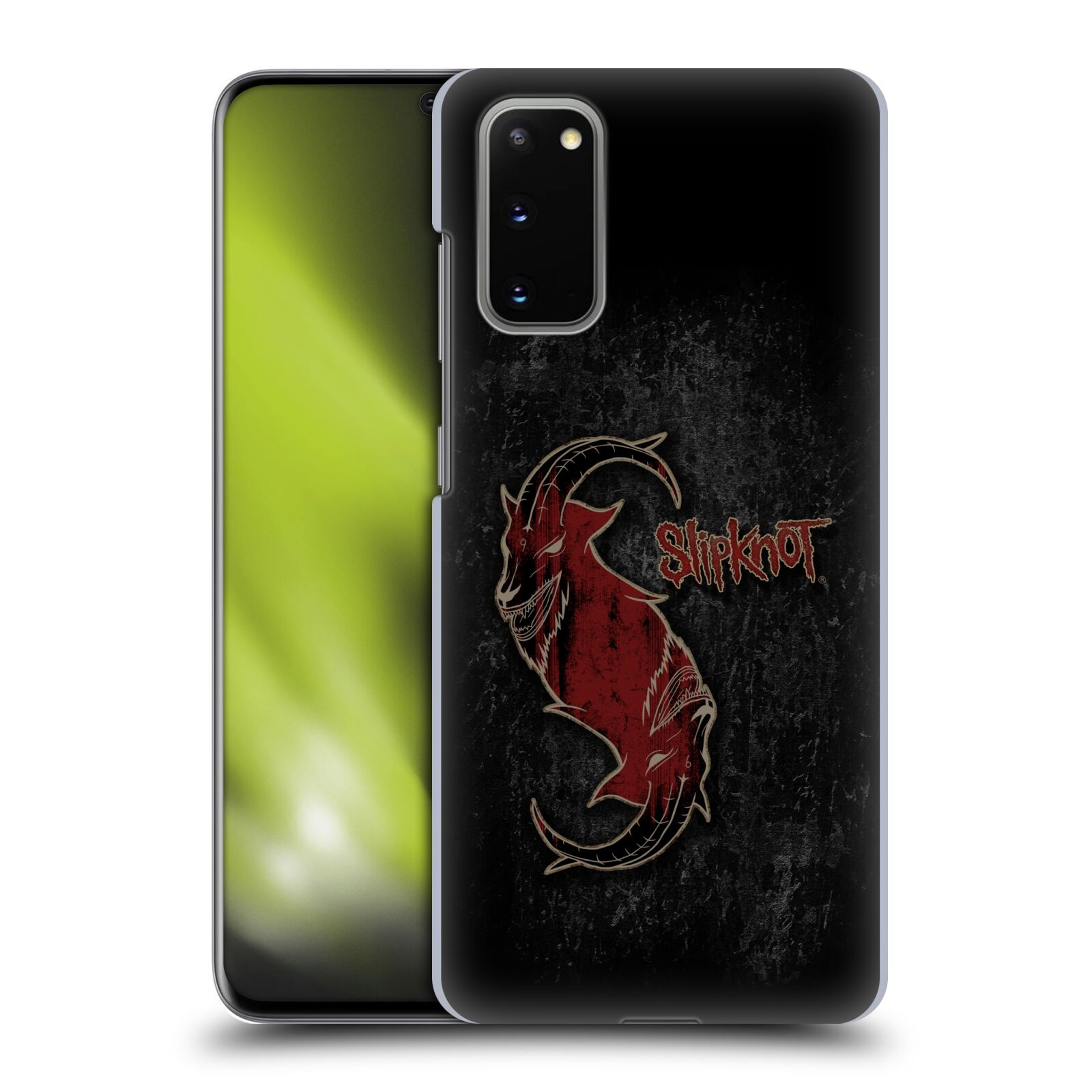 Plastové pouzdro na mobil Samsung Galaxy S20 - Head Case - Slipknot - Rudý kozel