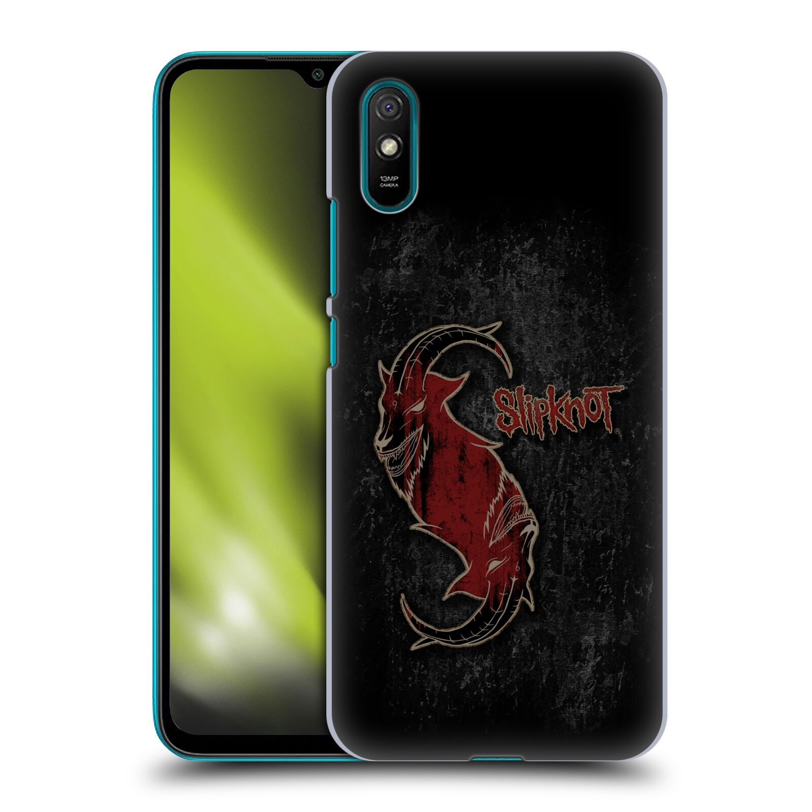 Plastové pouzdro na mobil Xiaomi Redmi 9A / Xiaomi Redmi 9AT - Head Case - Slipknot - Rudý kozel