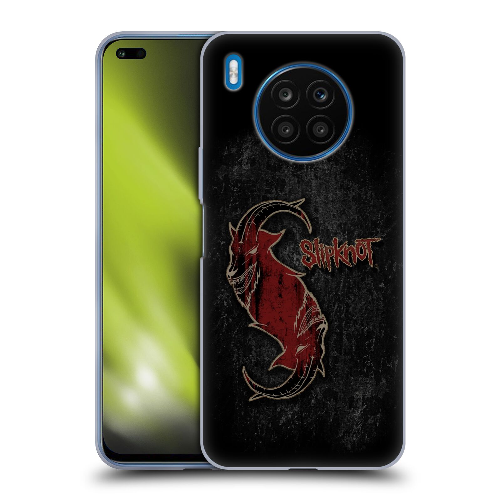 Silikonové pouzdro na mobil Huawei Nova 8i / Honor 50 Lite - Head Case - Slipknot - Rudý kozel