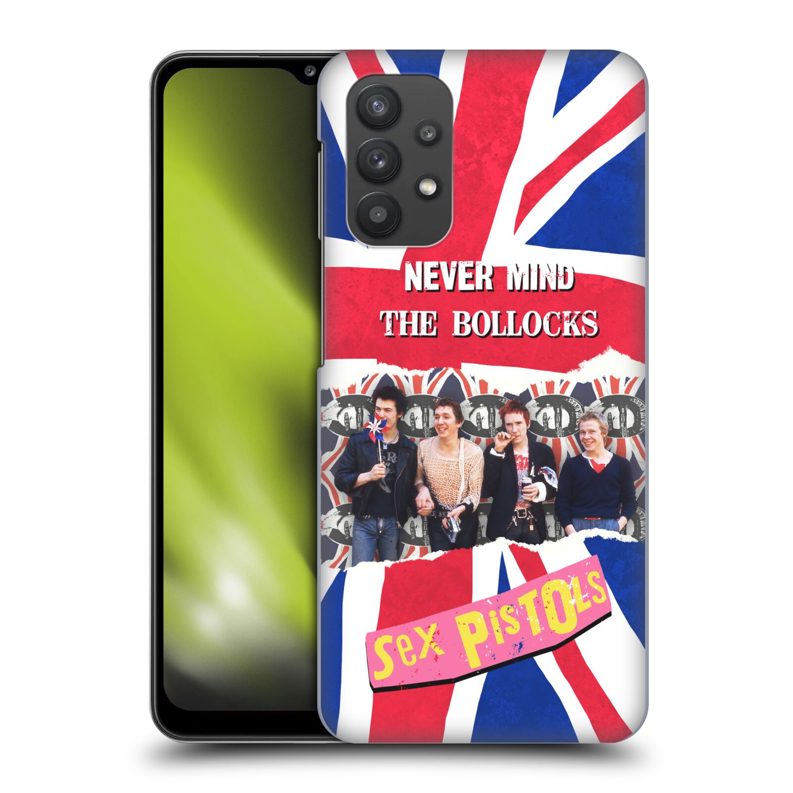 Plastové pouzdro na mobil Samsung Galaxy A32 5G - Sex Pistols - Band Art Group Photo