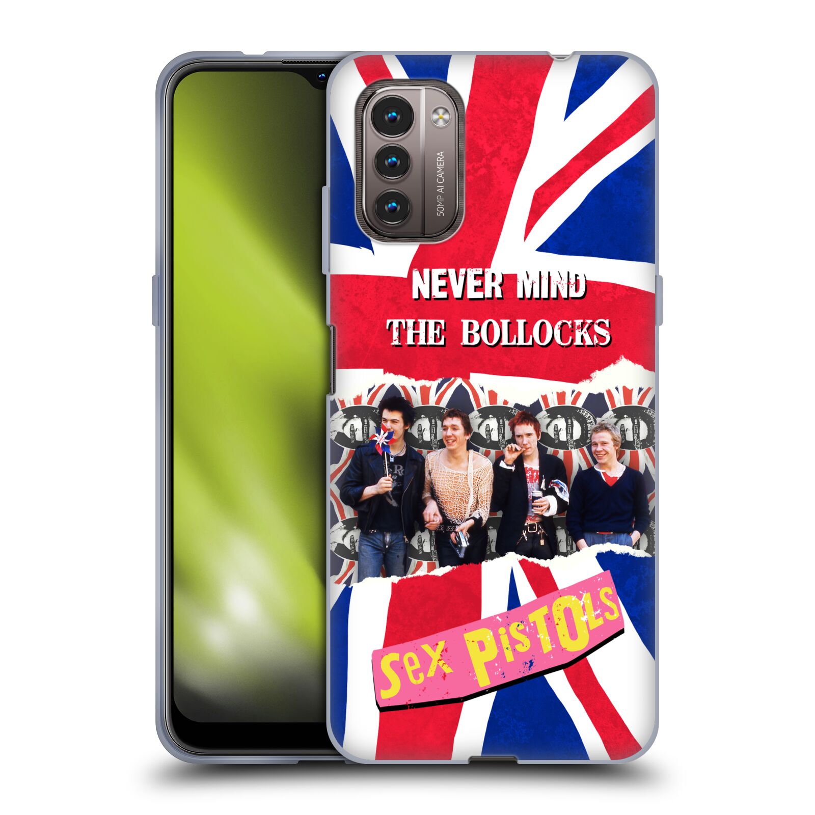 Silikonové pouzdro na mobil Nokia G11 / G21 - Sex Pistols - Band Art Group Photo