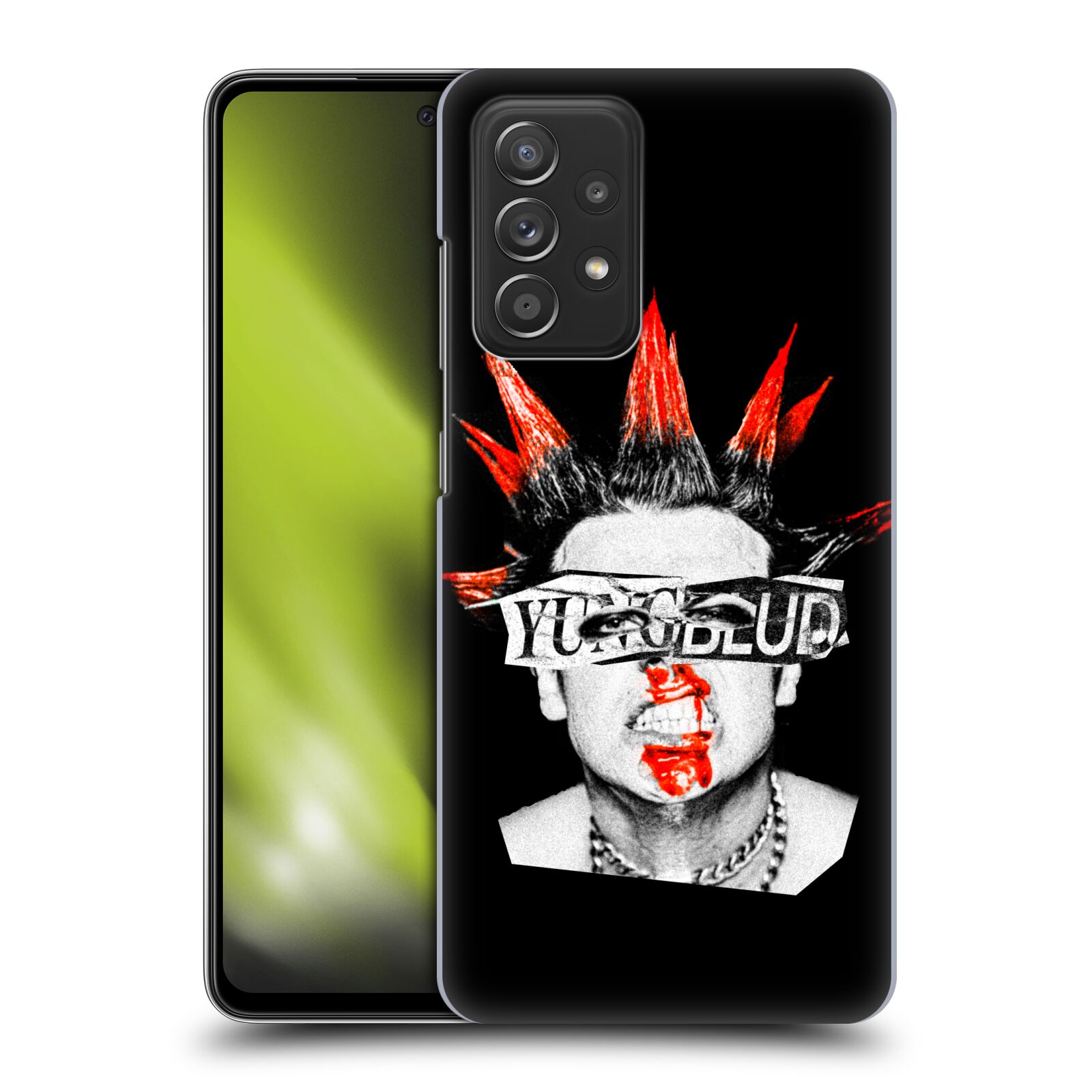 Plastové pouzdro na mobil Samsung Galaxy A52 / A52 5G / A52s 5G - Yungblud - Graphics Face