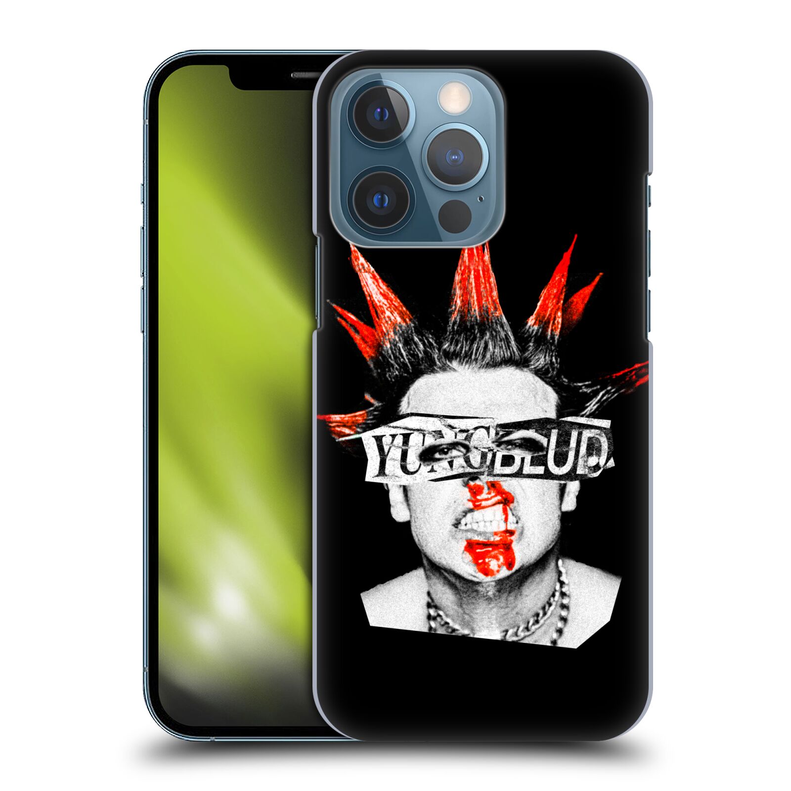 Plastové pouzdro na mobil Apple iPhone 13 Pro - Yungblud - Graphics Face