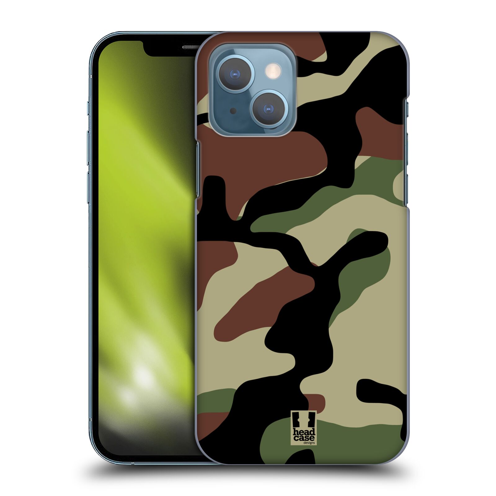 Plastové pouzdro na mobil Apple iPhone 13 - Head Case - Maskáče