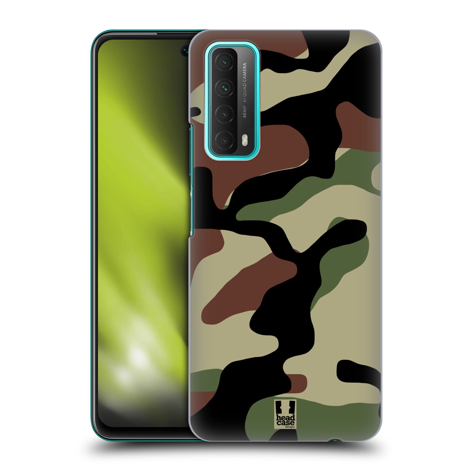 Plastové pouzdro na mobil Huawei P Smart (2021) - Head Case - Maskáče (Plastový kryt, pouzdro, obal na mobilní telefon Huawei P Smart (2021) s motivem Maskáče)