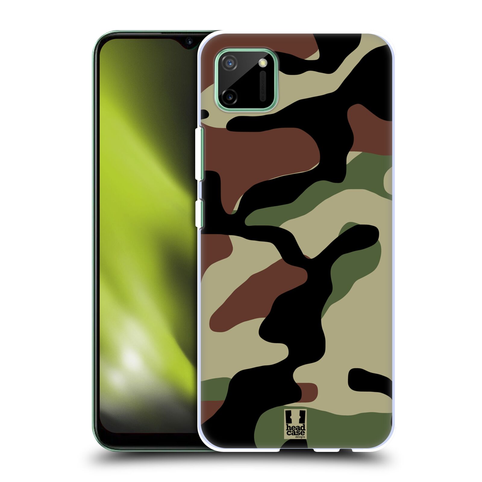 Plastové pouzdro na mobil Realme C11 - Head Case - Maskáče