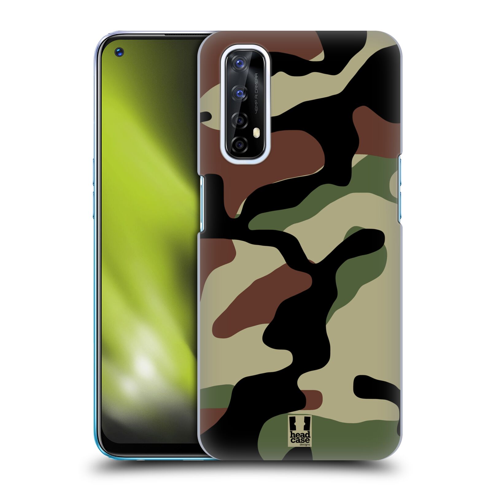 Plastové pouzdro na mobil Realme 7 - Head Case - Maskáče