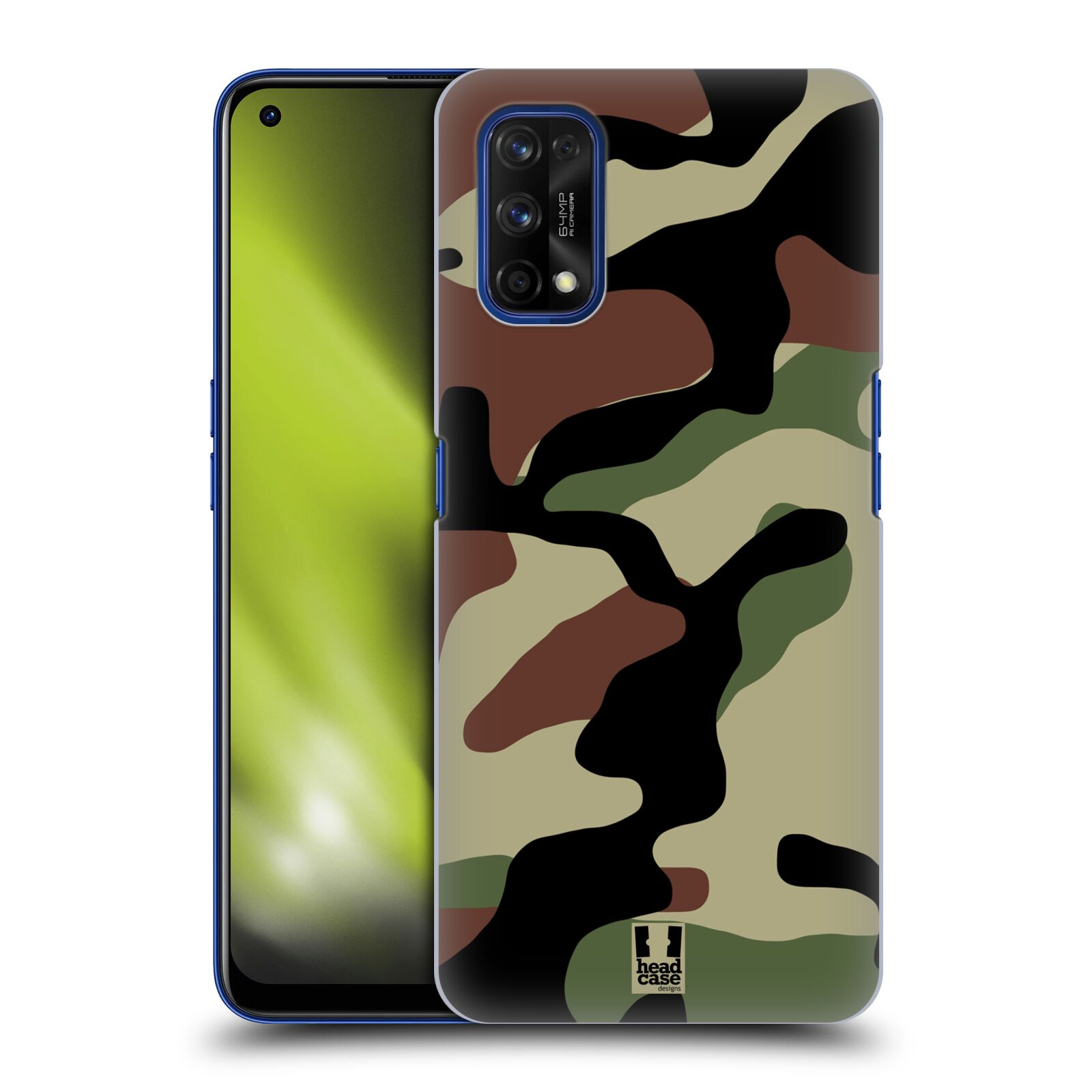 Plastové pouzdro na mobil Realme 7 Pro - Head Case - Maskáče