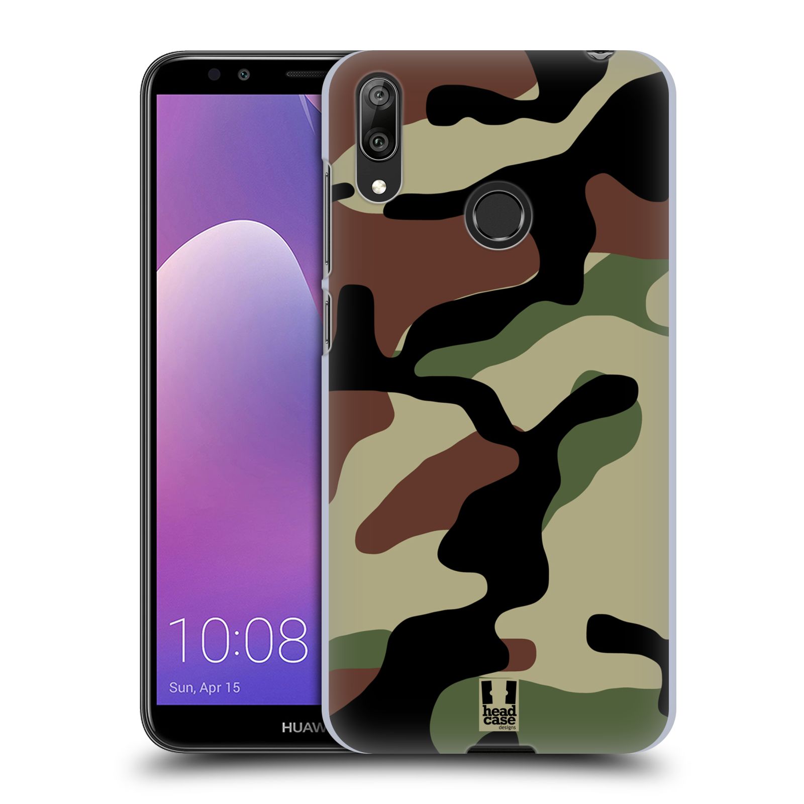 Plastové pouzdro na mobil Huawei Y7 (2019) - Head Case - Maskáče