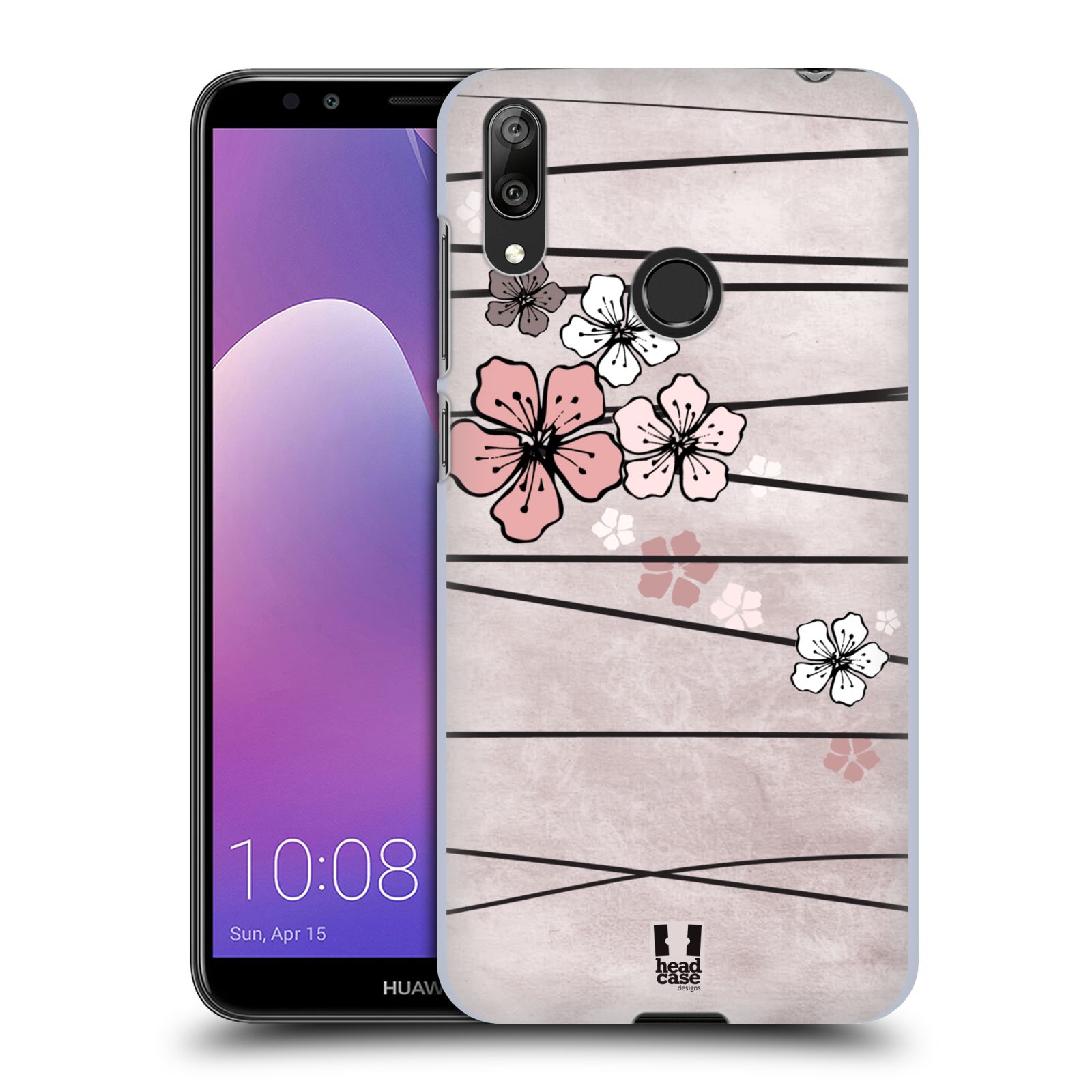 Plastové pouzdro na mobil Huawei Y7 (2019) - Head Case - BLOSSOMS PAPER