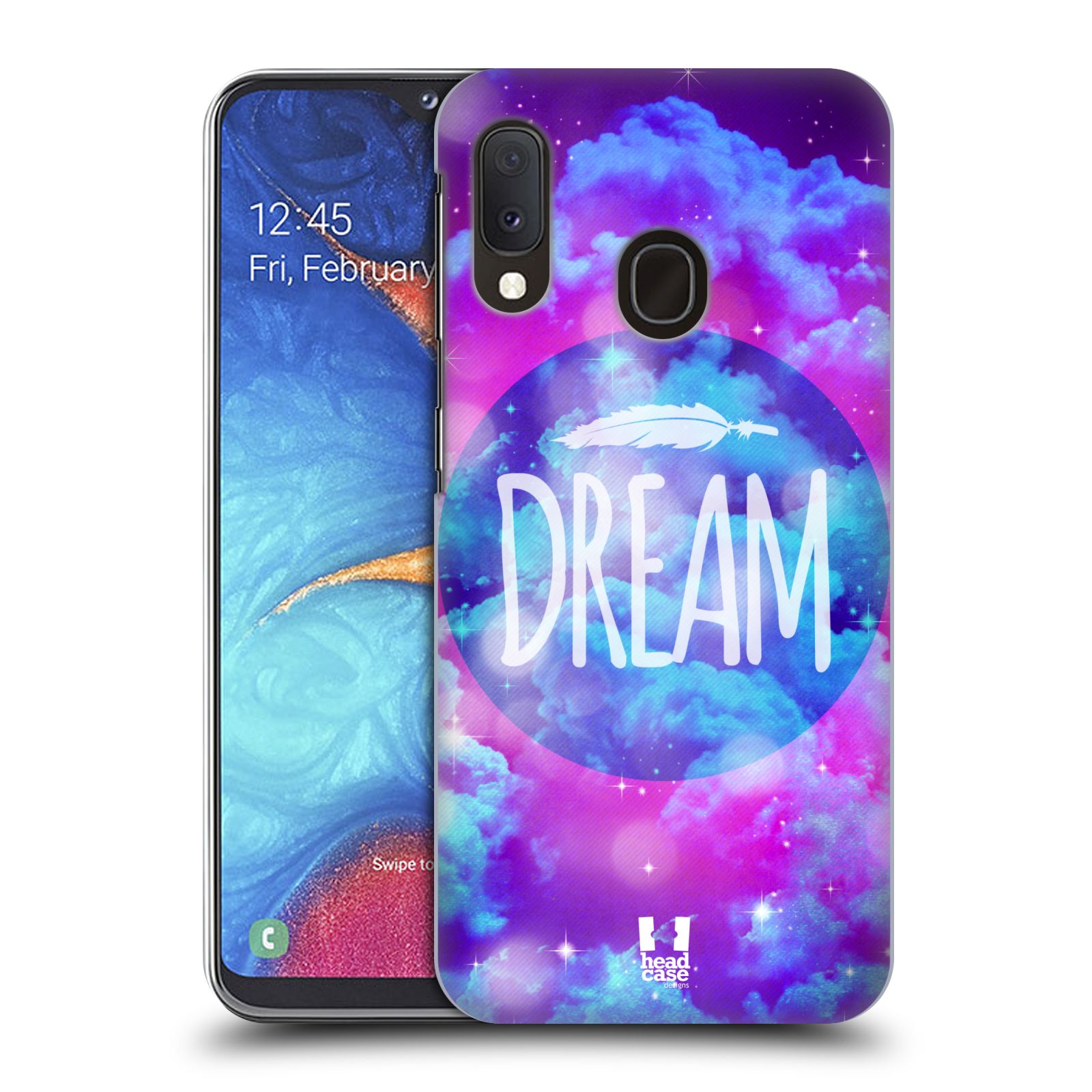 Plastové pouzdro na mobil Samsung Galaxy A20e - Head Case - CHROMATIC DREAM