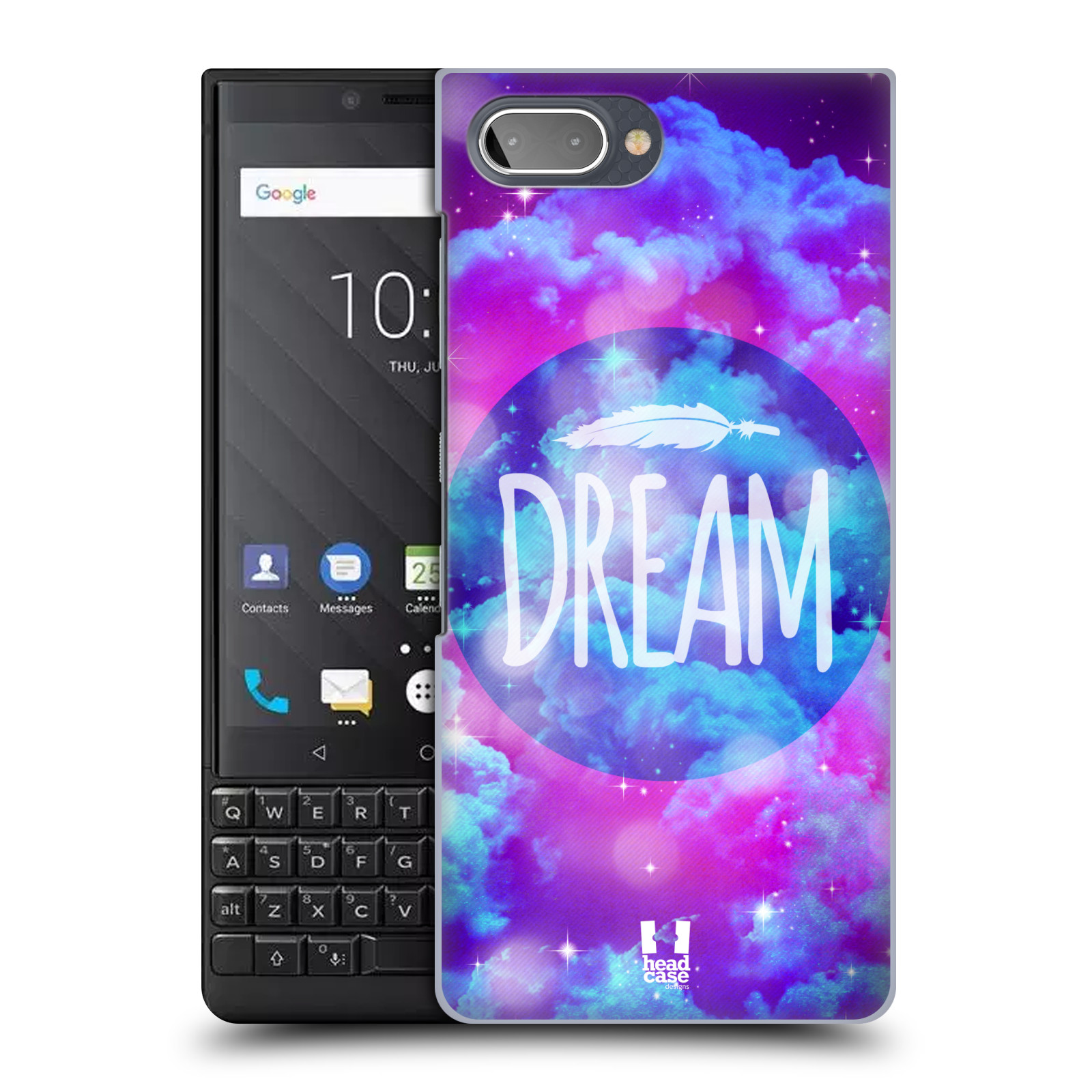 Plastové pouzdro na mobil Blackberry Key 2 - Head Case - CHROMATIC DREAM