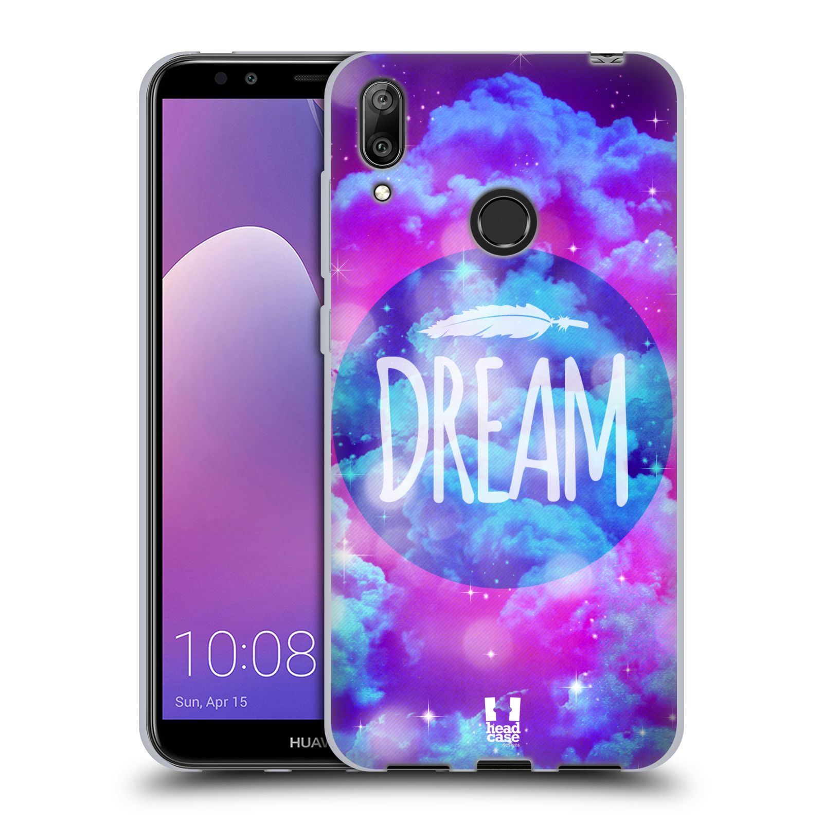 Silikonové pouzdro na mobil Huawei Y7 (2019) - Head Case - CHROMATIC DREAM