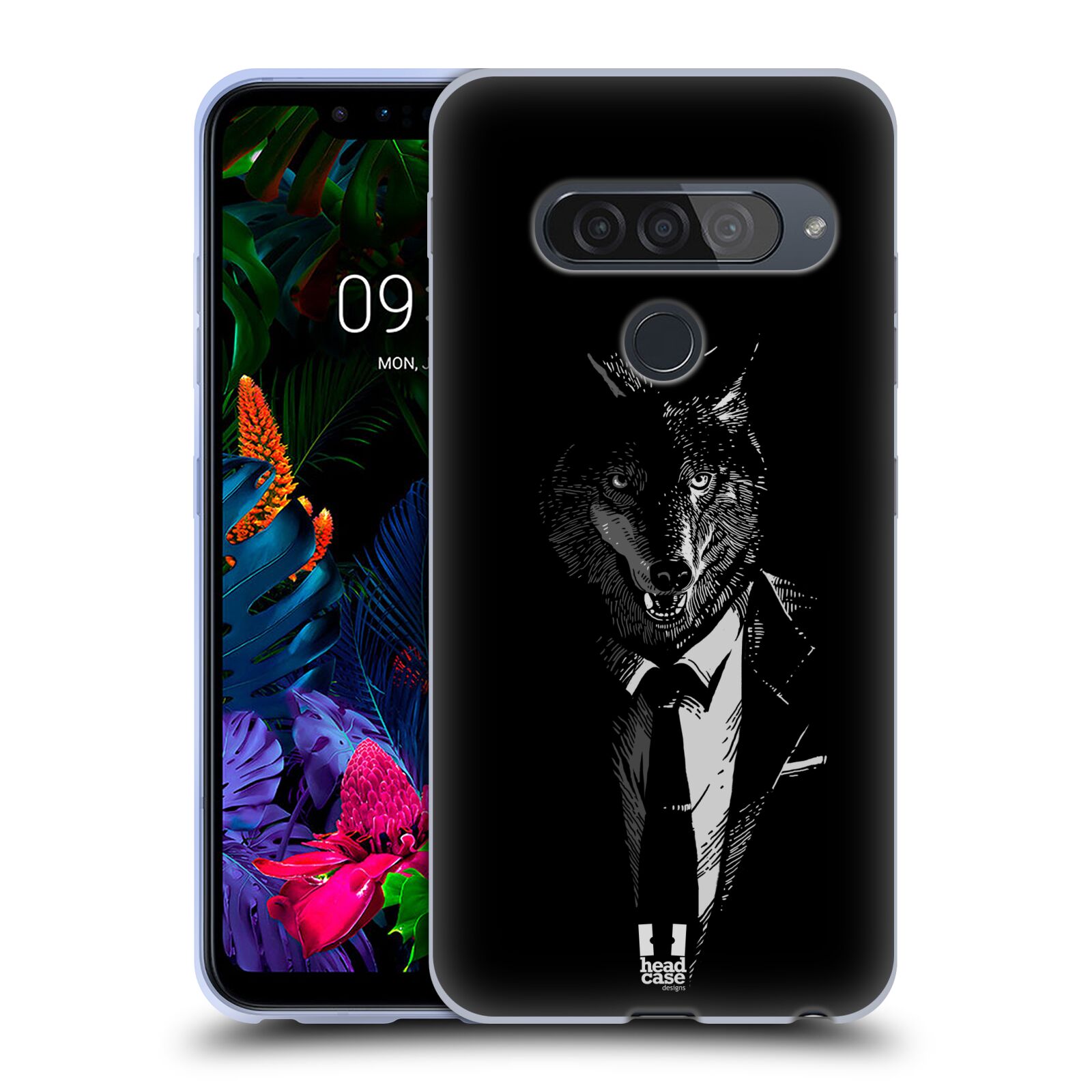 Silikonové pouzdro na mobil LG G8s ThinQ - Head Case - VLK V KVÁDRU
