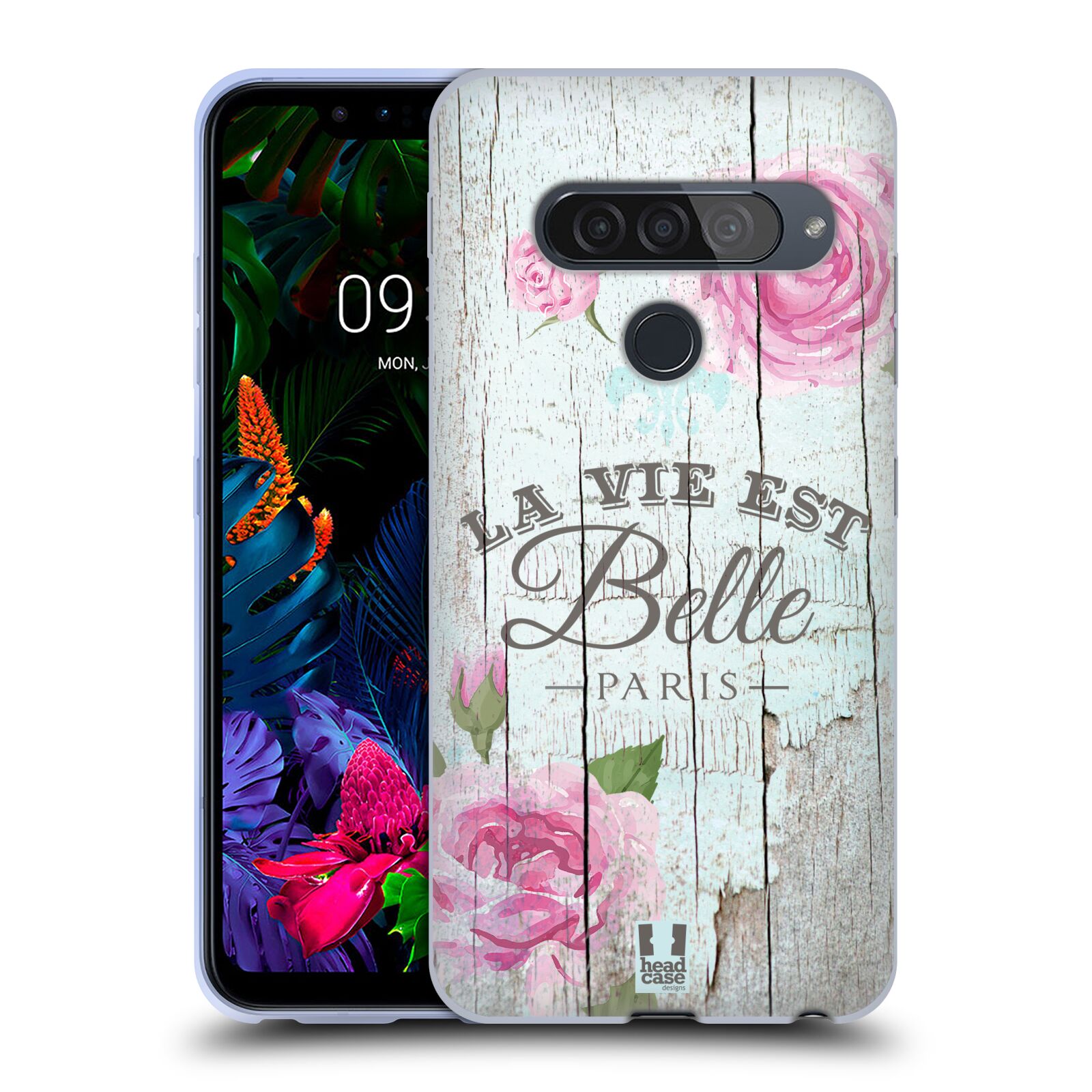 Silikonové pouzdro na mobil LG G8s ThinQ - Head Case - LIFE IN THE COUNTRY BELLE