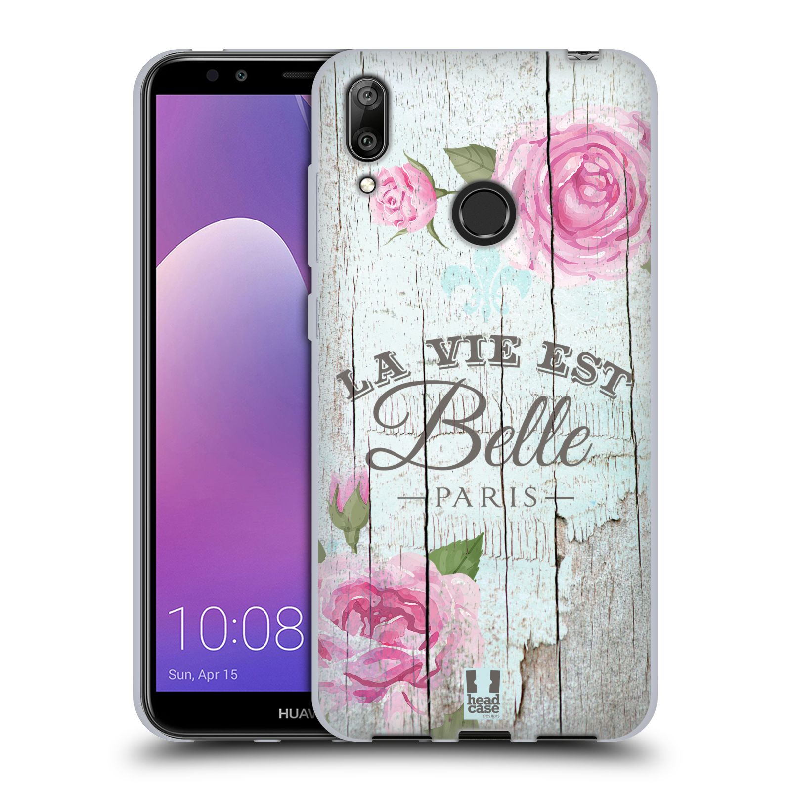 Silikonové pouzdro na mobil Huawei Y7 (2019) - Head Case - LIFE IN THE COUNTRY BELLE