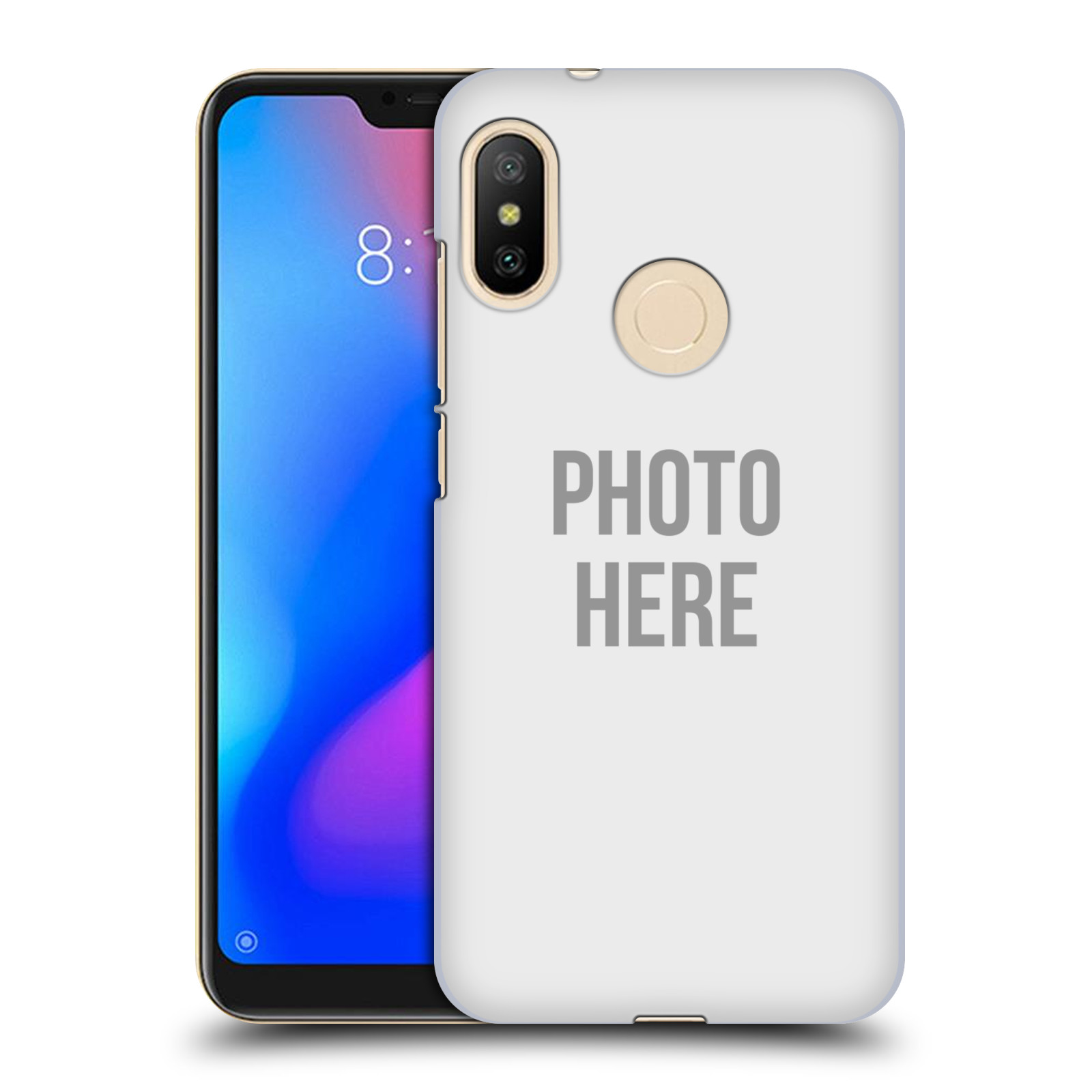 Pouzdra Xiaomi Plastová pouzdra Plastové pouzdro na mobil Xiaomi Mi A2 Lite Head Case s vlastnm motivem