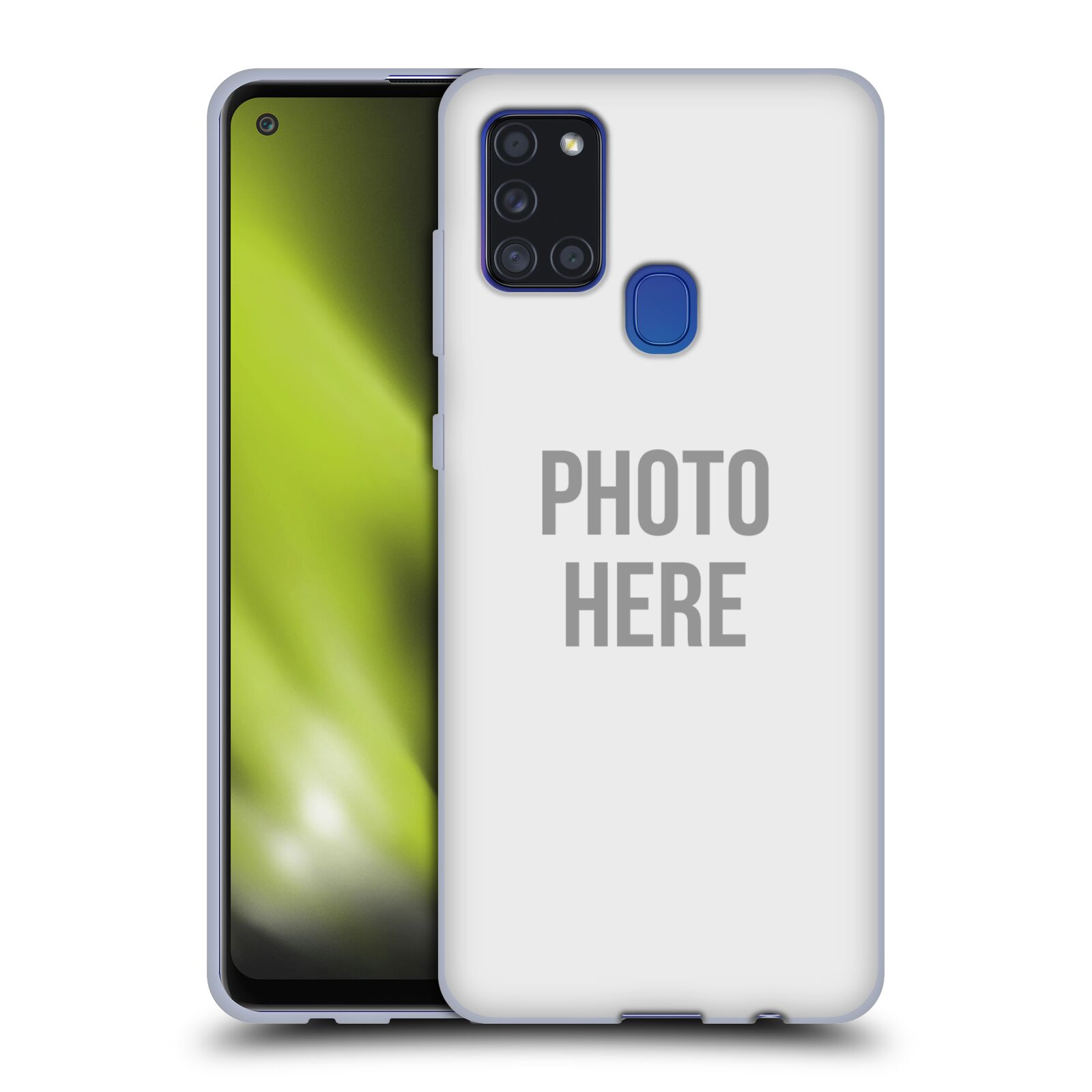 Silikonové pouzdro na mobil Samsung Galaxy A21s s vlastním motivem
