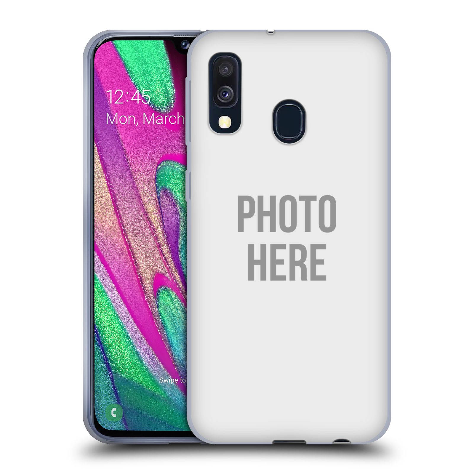 Silikonové pouzdro na mobil Samsung Galaxy A40 - s vlastním motivem