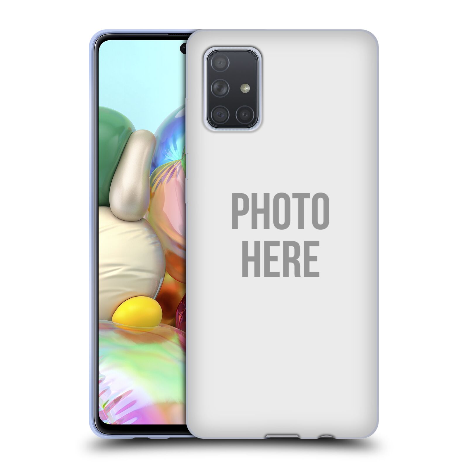 Silikonové pouzdro na mobil Samsung Galaxy A71 - Head Case - s vlastním motivem