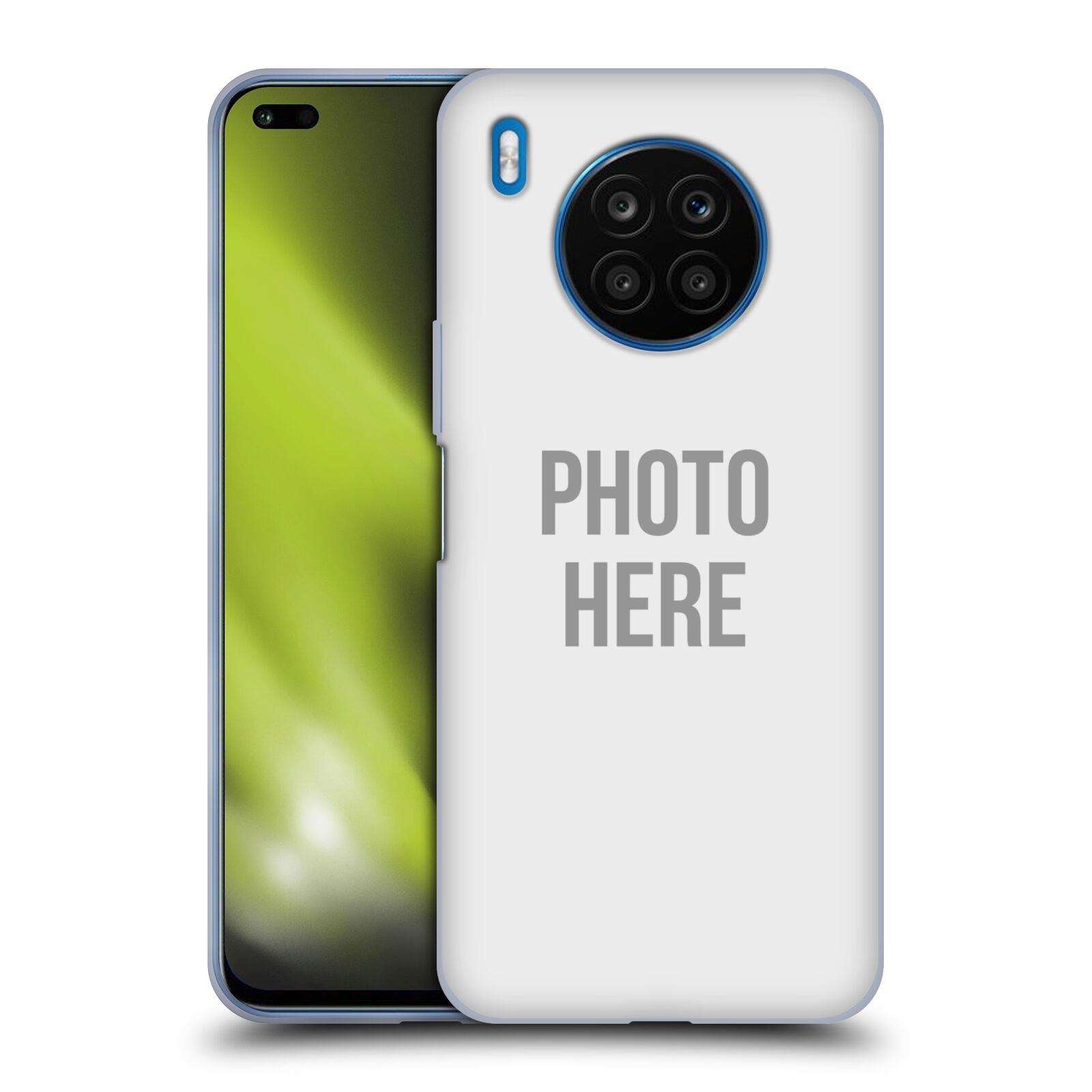 Silikonové pouzdro na mobil Huawei Nova 8i / Honor 50 Lite s vlastním motivem
