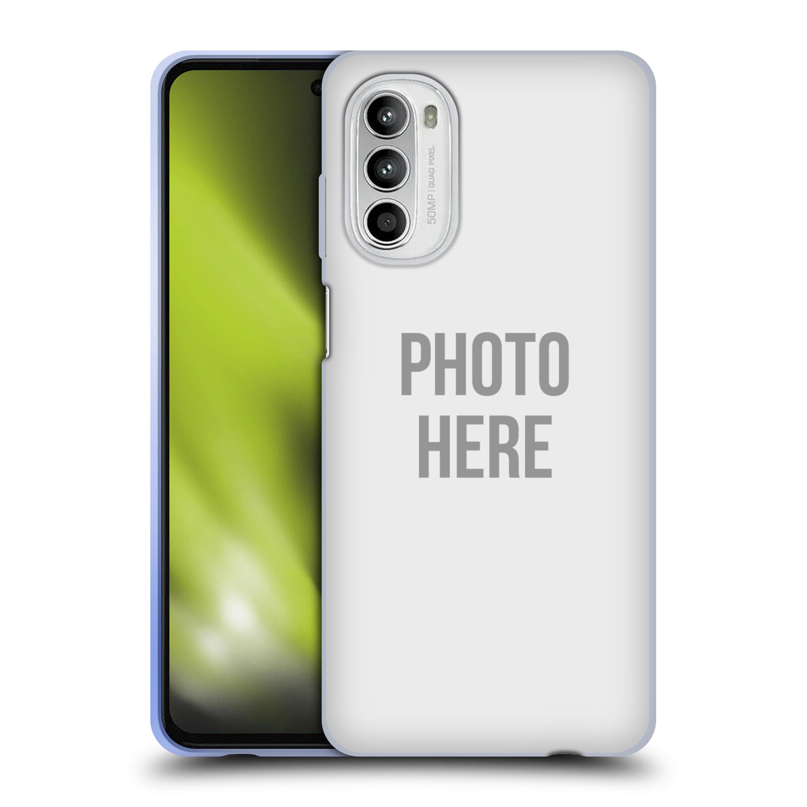 Silikonové pouzdro na mobil Motorola Moto G52 s vlastním motivem
