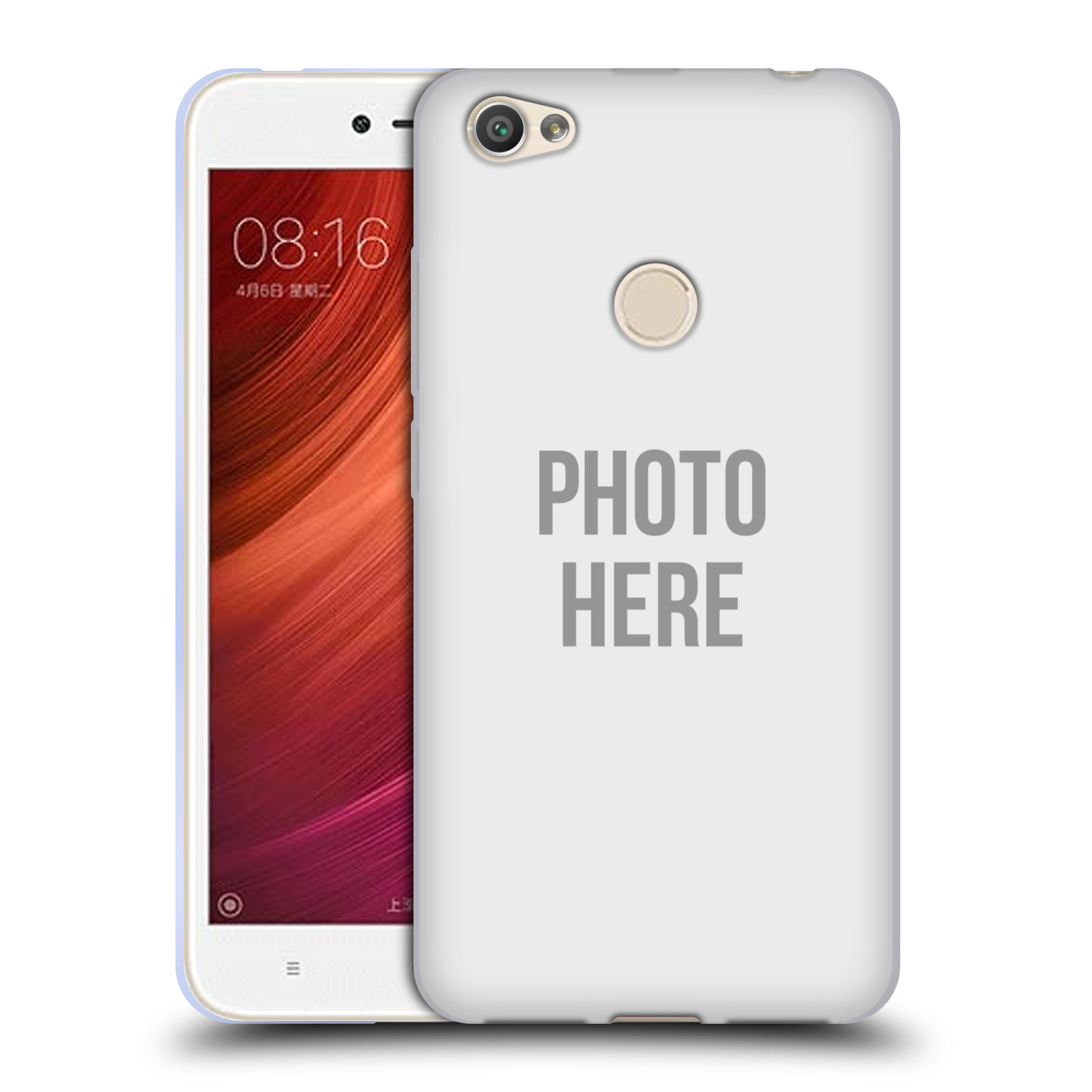 Pouzdra Xiaomi Silikonová pouzdra Silikonové pouzdro na mobil Xiaomi Redmi Note 5A Head Case s vlastnm motivem