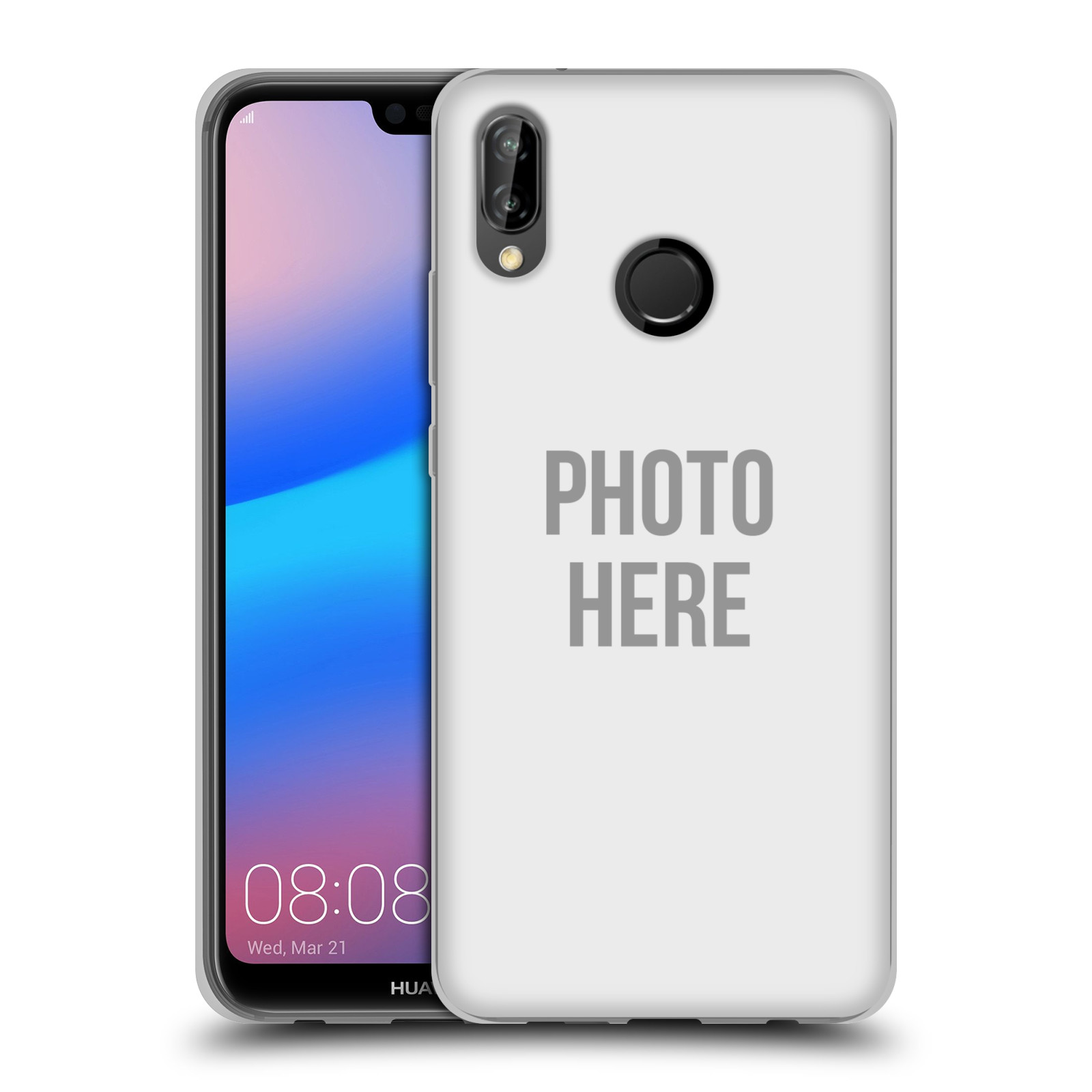 Silikonové pouzdro na mobil Huawei P20 Lite - Head Case - s vlastním motivem