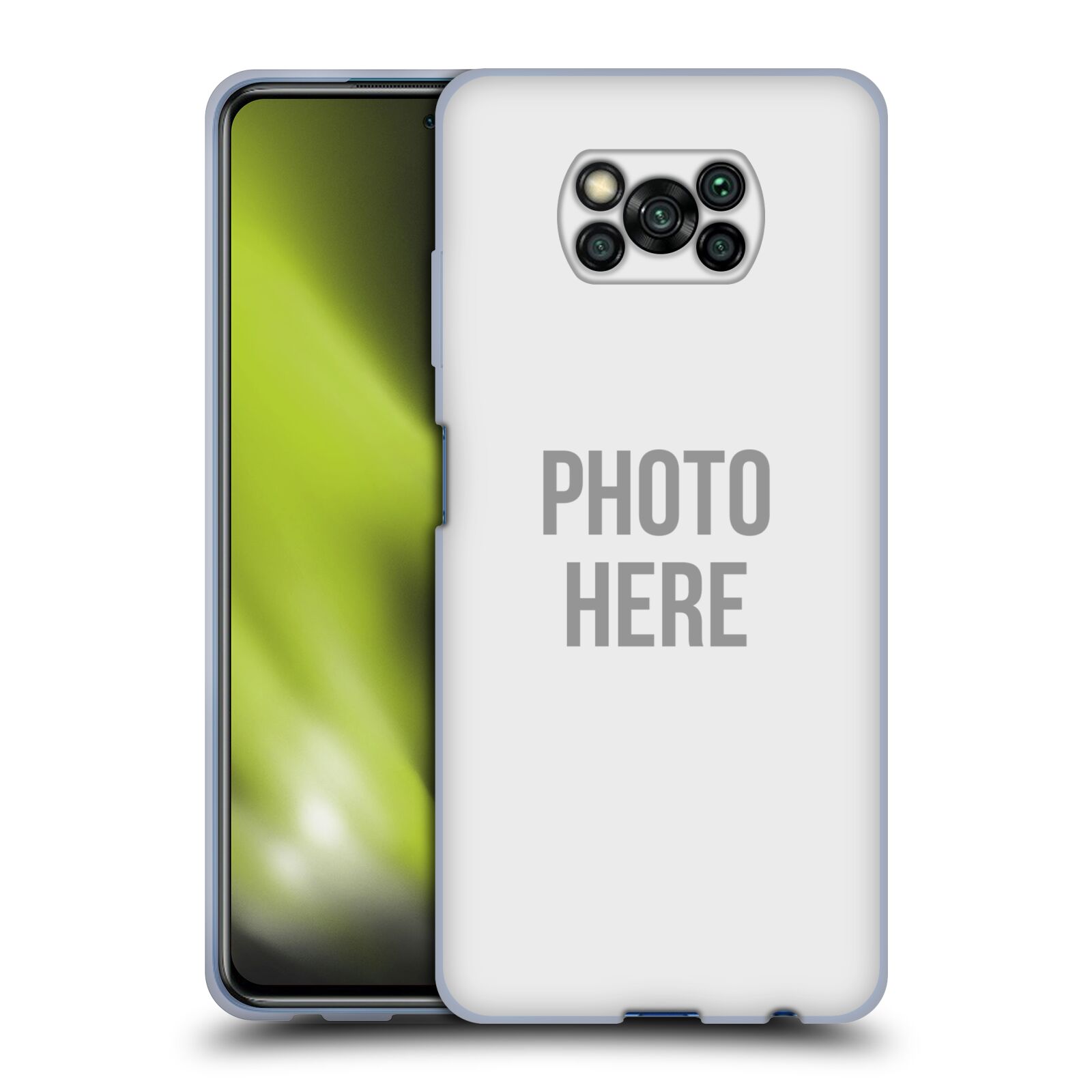Silikonové pouzdro na mobil Xiaomi Poco X3 NFC s vlastním motivem