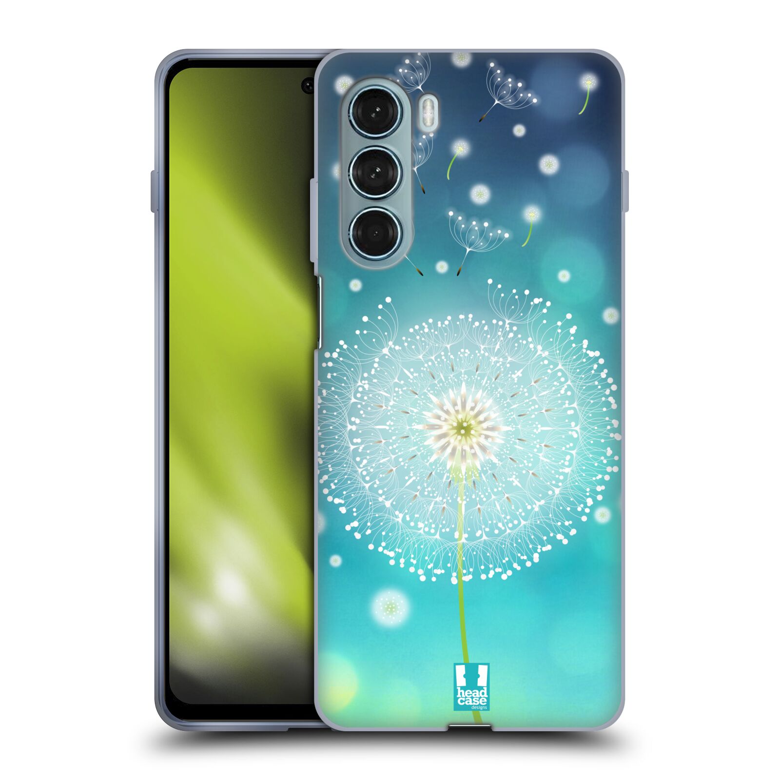 Silikonové pouzdro na mobil Motorola Moto G200 5G - Head Case - Rozlétaná pampeliška