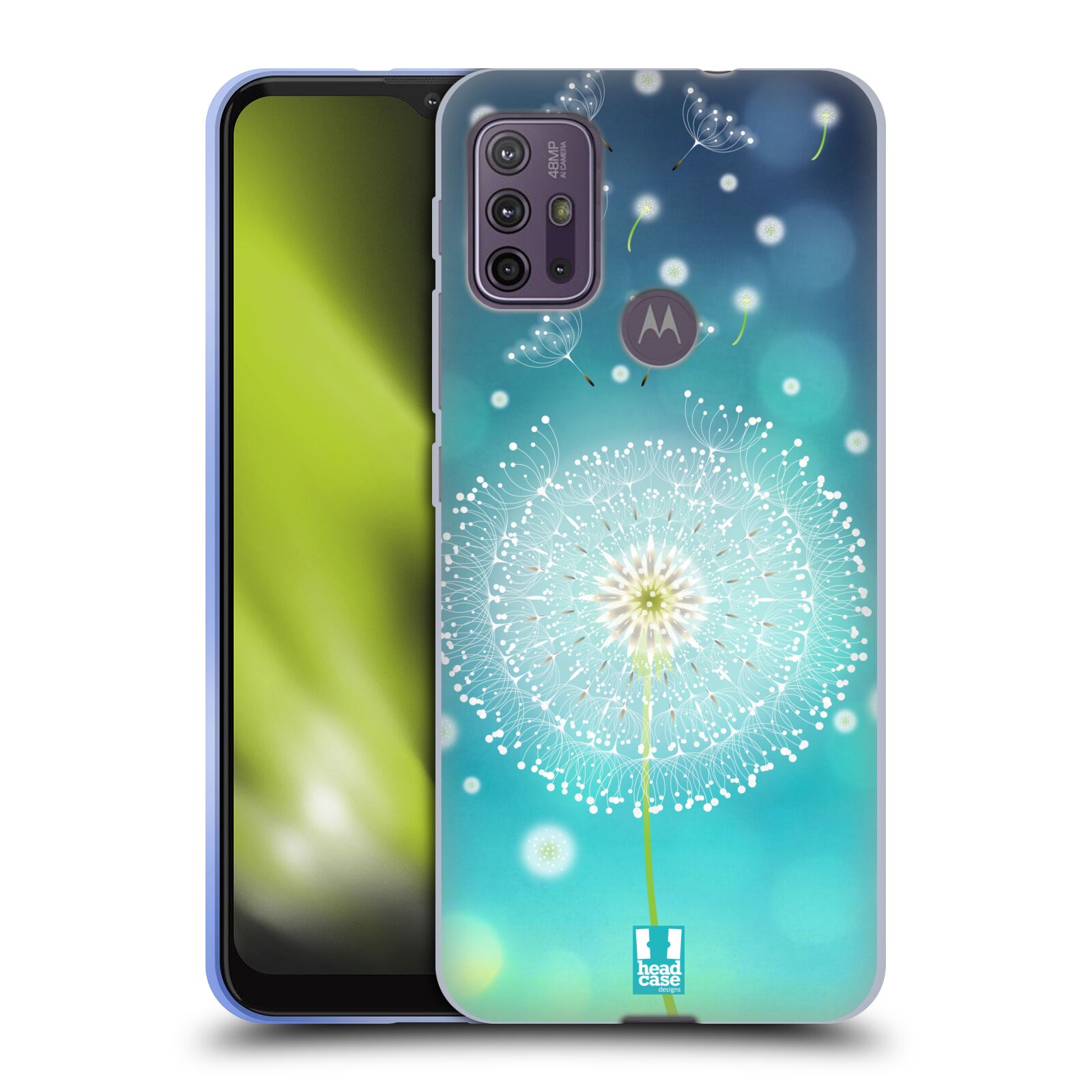 Silikonové pouzdro na mobil Motorola Moto G10 / G30 - Head Case - Rozlétaná pampeliška