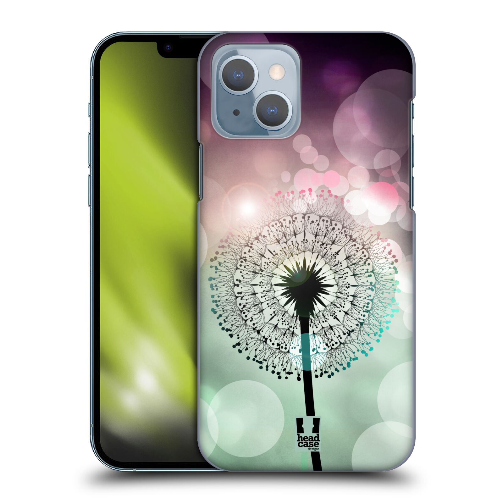 Plastové pouzdro na mobil Apple iPhone 14 - Head Case - Pampeliškové odlesky