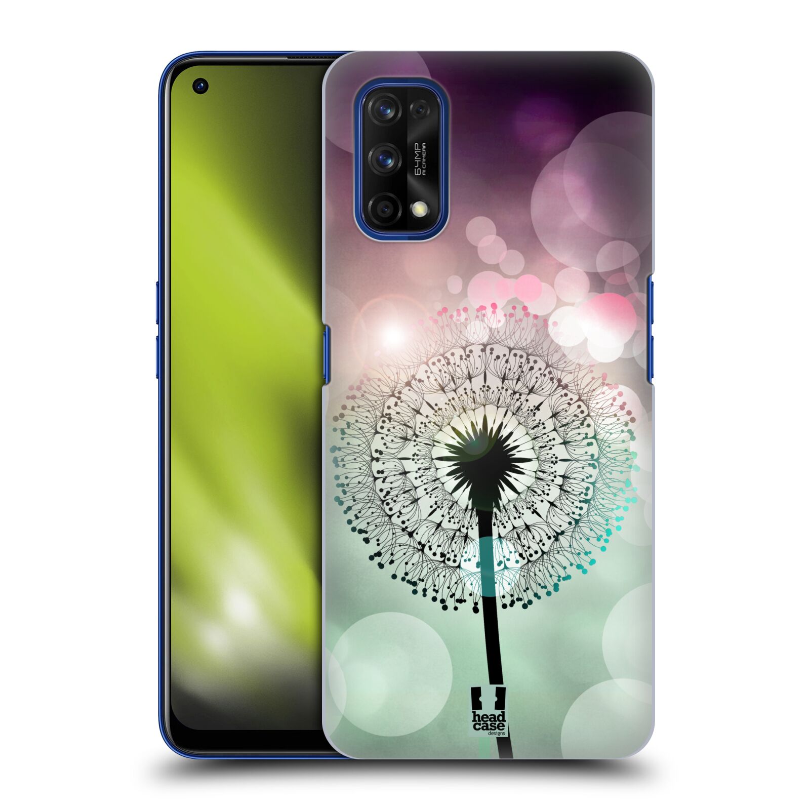 Plastové pouzdro na mobil Realme 7 Pro - Head Case - Pampeliškové odlesky