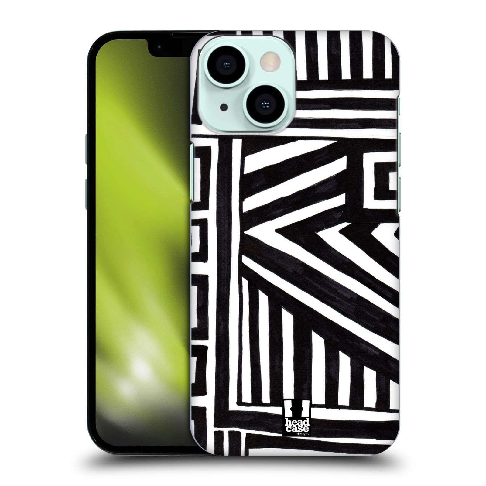 Plastové pouzdro na mobil Apple iPhone 13 Mini - Head Case - DOODLE GEOMETRIC