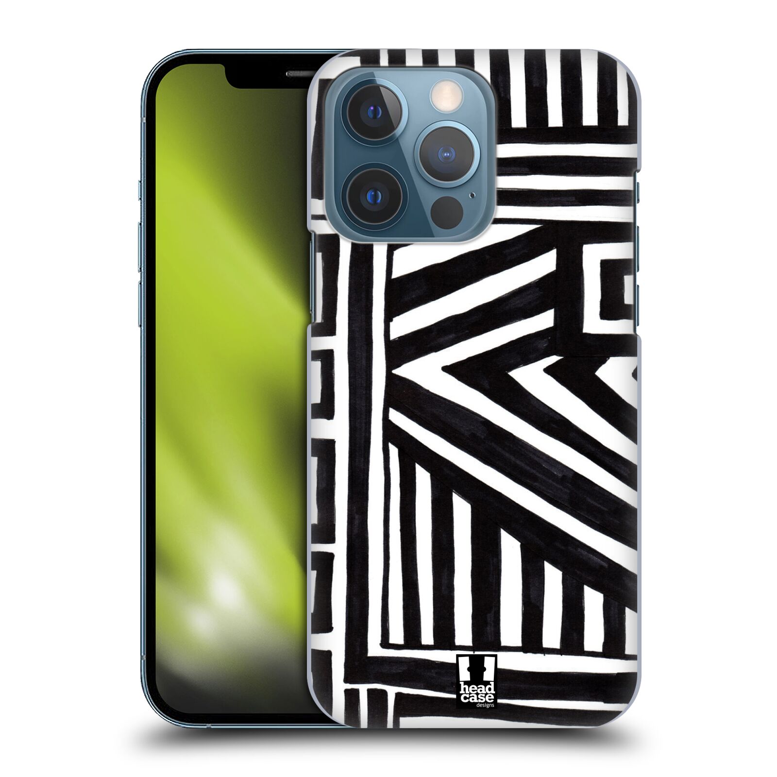 Plastové pouzdro na mobil Apple iPhone 13 Pro - Head Case - DOODLE GEOMETRIC