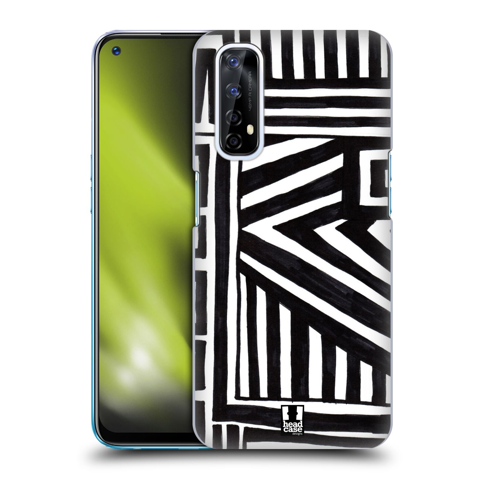 Plastové pouzdro na mobil Realme 7 - Head Case - DOODLE GEOMETRIC