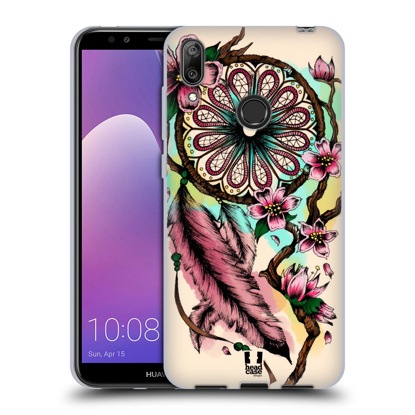 Silikonové pouzdro na mobil Huawei Y7 (2019) - Head Case - BLOOM BLOSSOMS