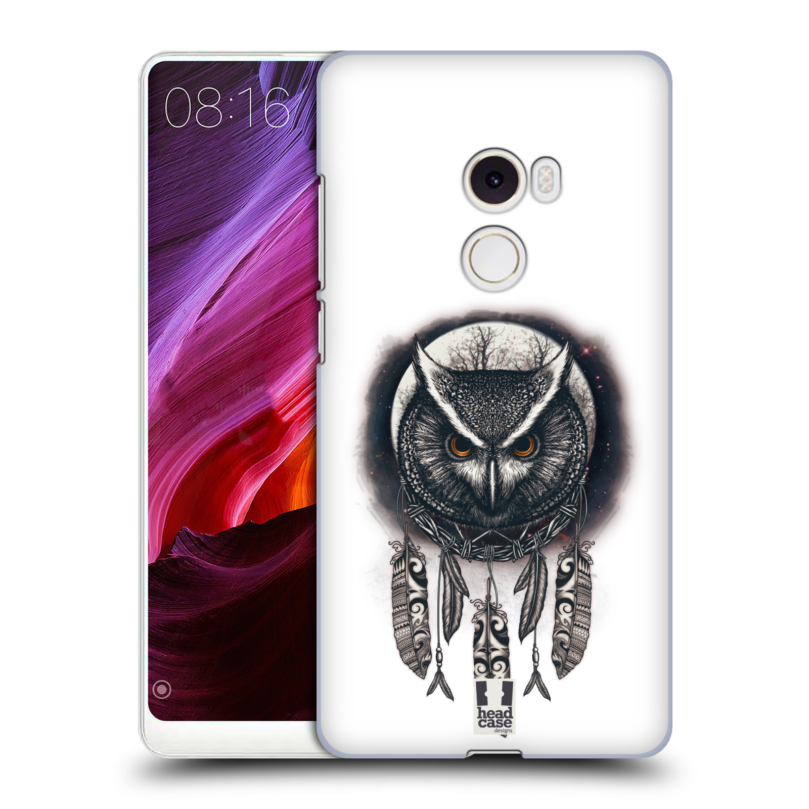 Pouzdra Xiaomi Plastová pouzdra Plastové pouzdro na mobil Xiaomi Mi Mix 2 Head Case Sov lapaÄ
