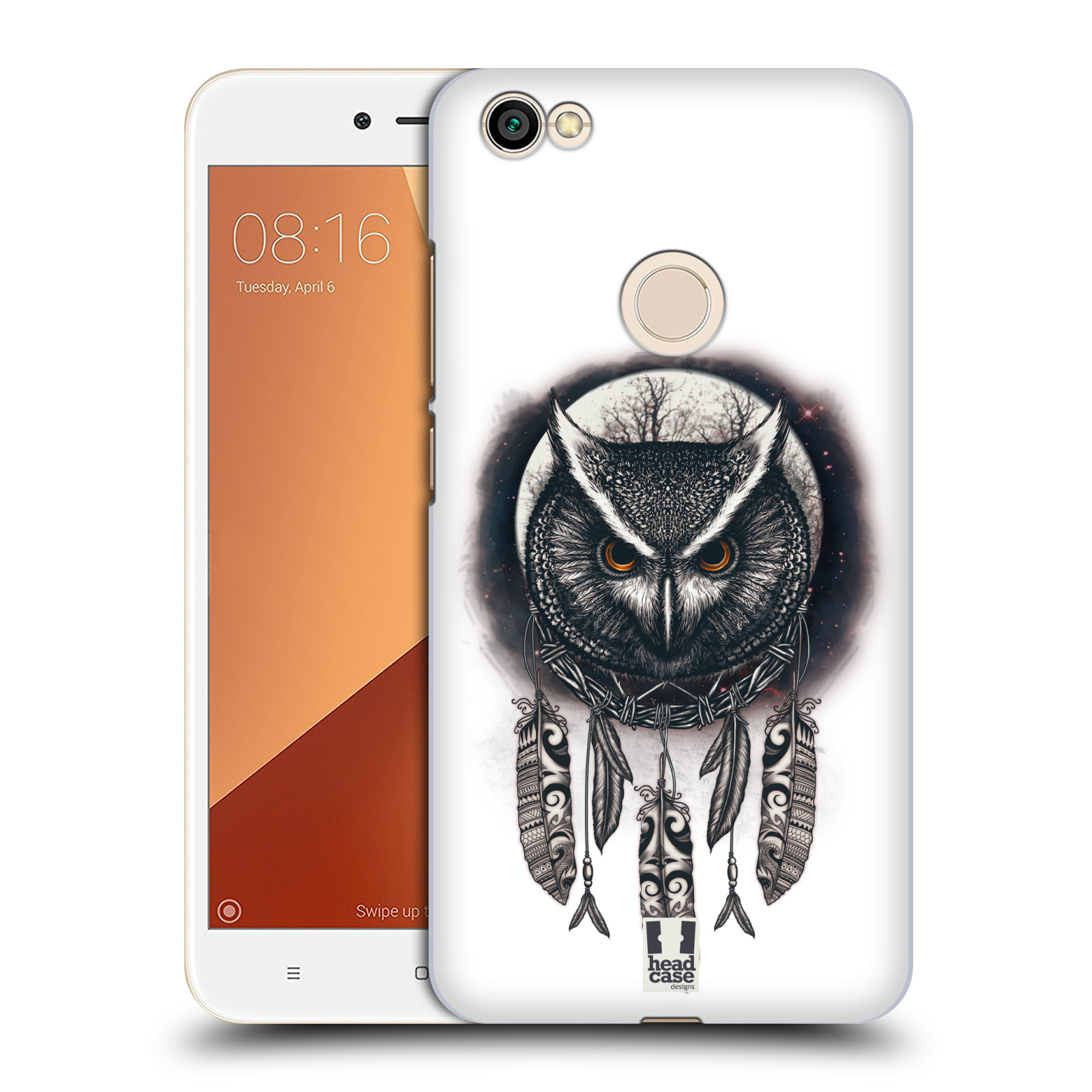Pouzdra obaly a kryty na mobiln telefon Xiaomi Redmi Note 5A Plastové pouzdro na mobil Xiaomi Redmi Note 5A Head Case Sov lapaÄ empty